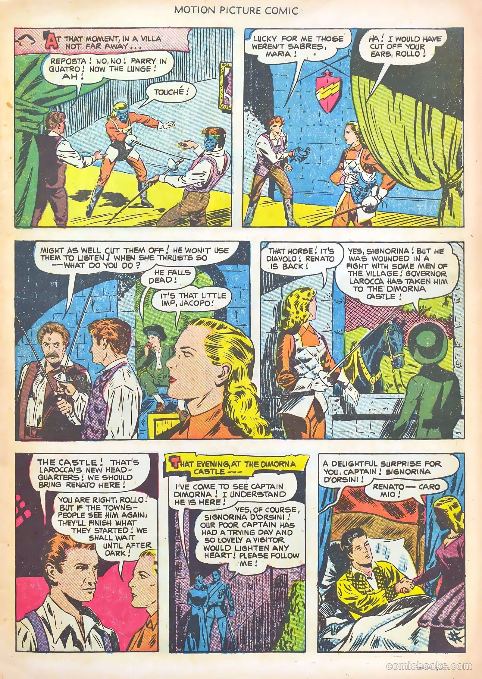 Motion Picture Comics #108 (1952) — page 9 of 36