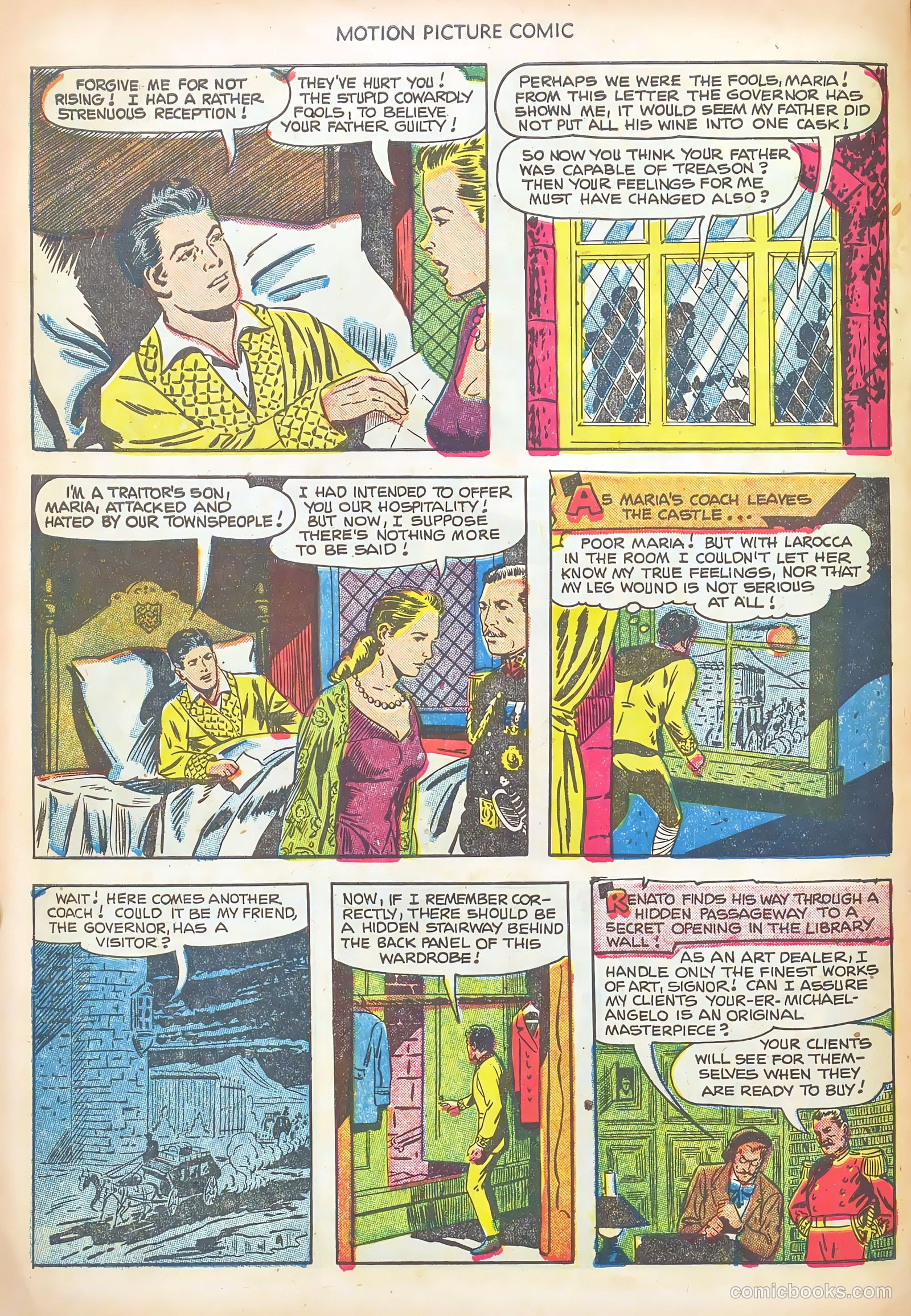 Motion Picture Comics #108 (1952) — page 10 of 36