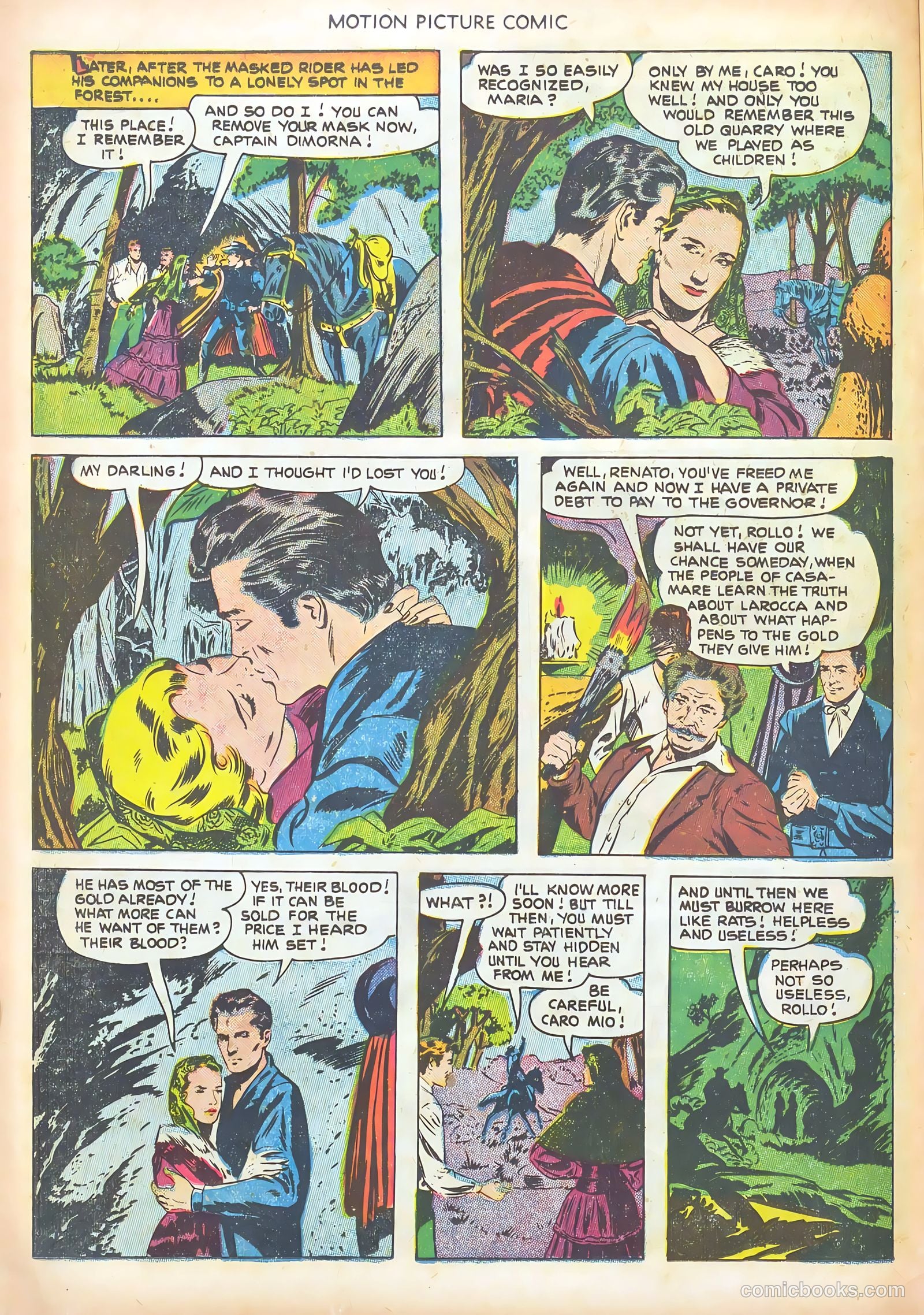 Motion Picture Comics #108 (1952) — page 16 of 36