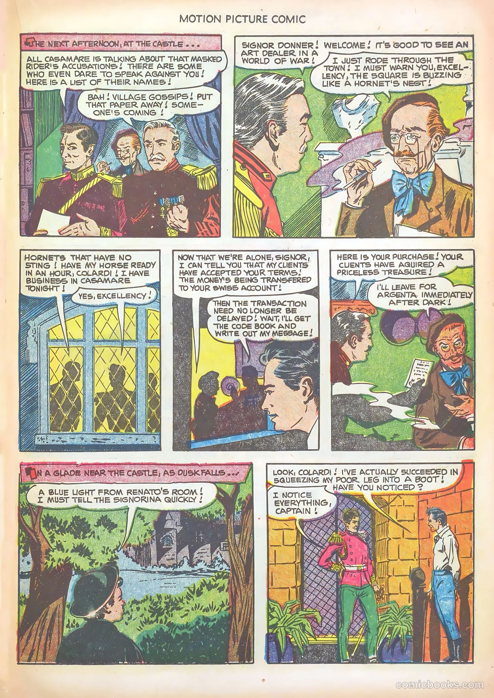 Motion Picture Comics #108 (1952) — page 19 of 36
