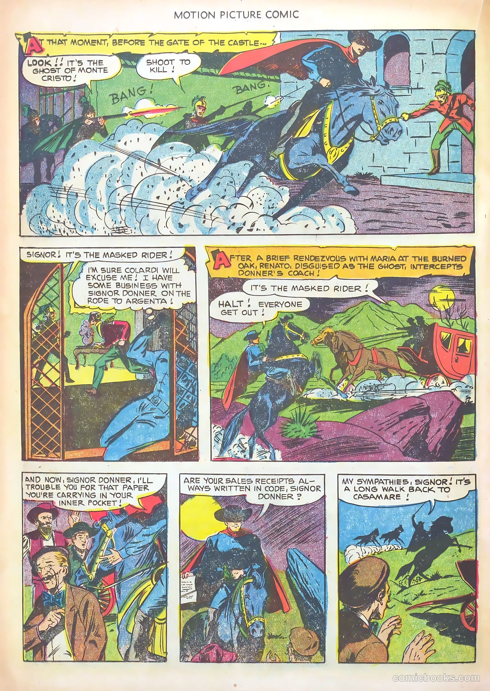 Motion Picture Comics #108 (1952) — page 20 of 36