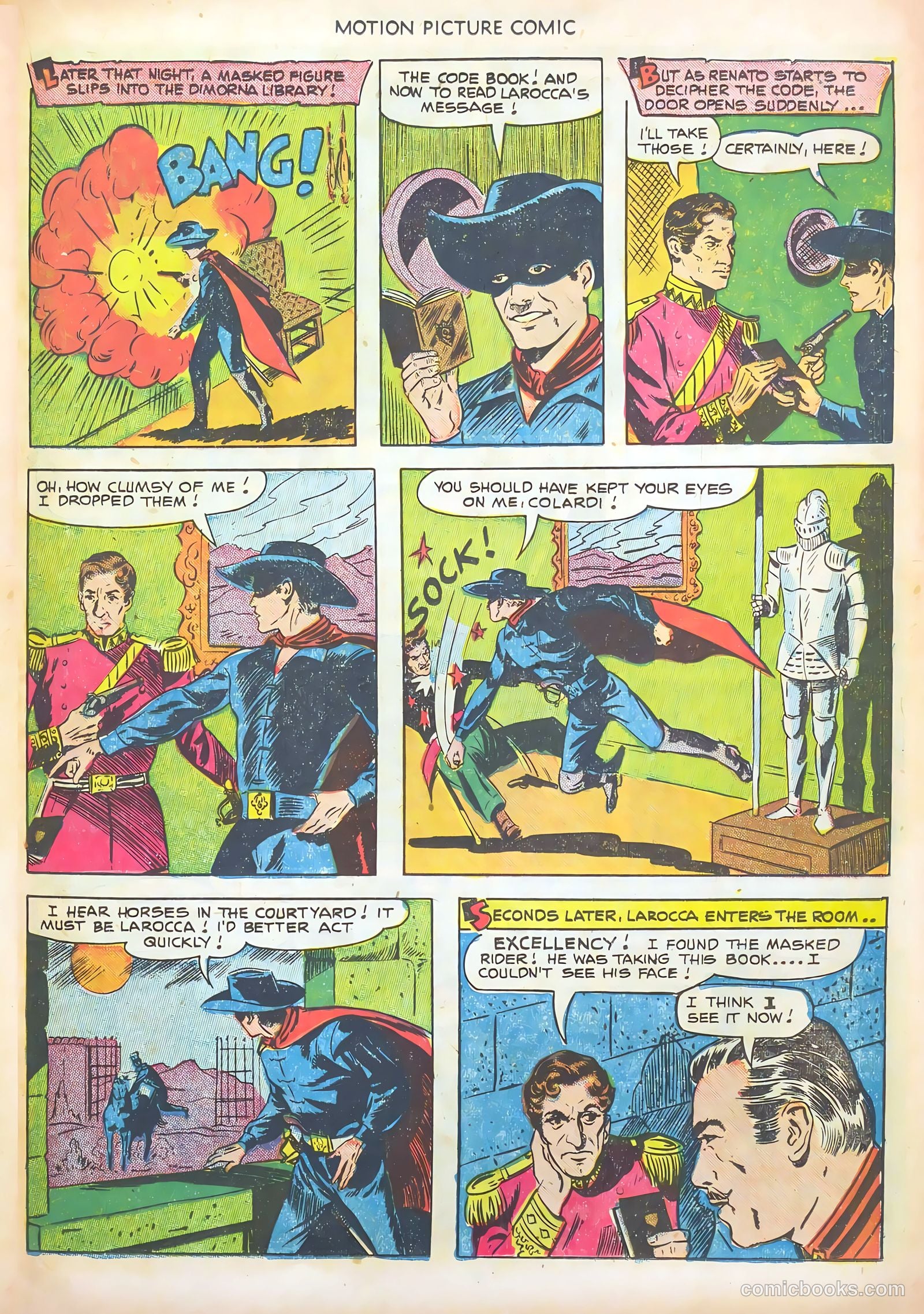 Motion Picture Comics #108 (1952) — page 21 of 36