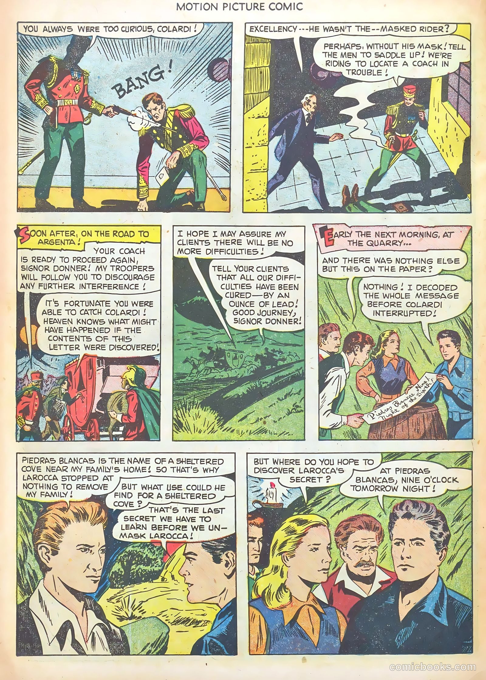 Motion Picture Comics #108 (1952) — page 22 of 36