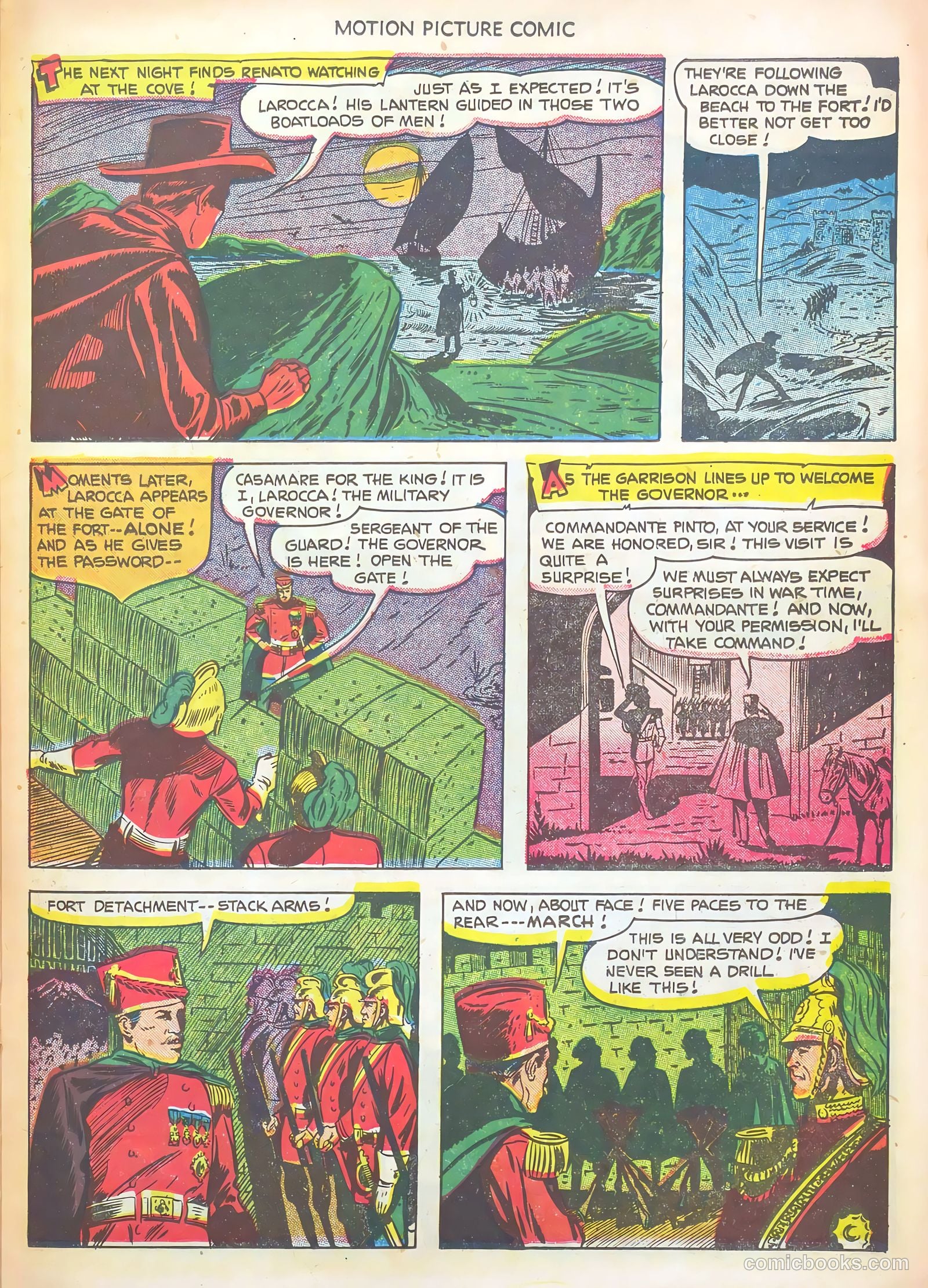 Motion Picture Comics #108 (1952) — page 23 of 36
