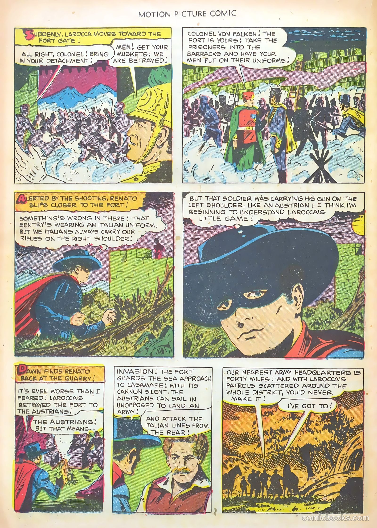 Motion Picture Comics #108 (1952) — page 24 of 36