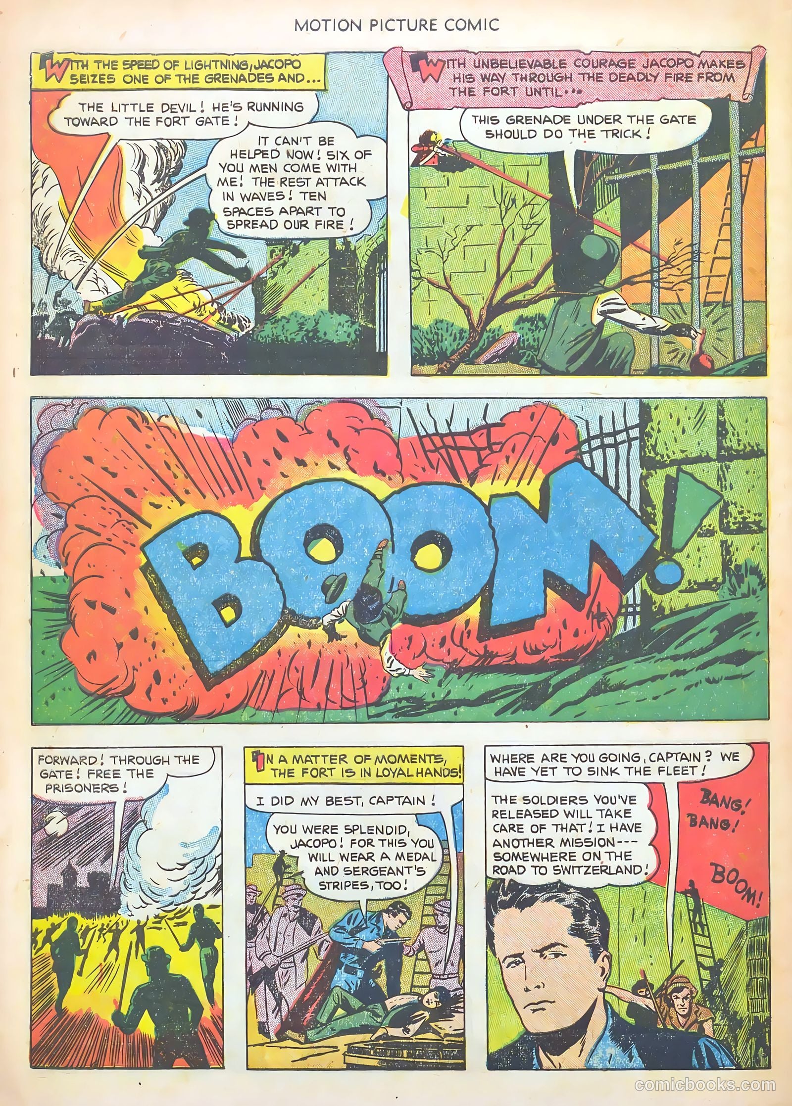 Motion Picture Comics #108 (1952) — page 32 of 36
