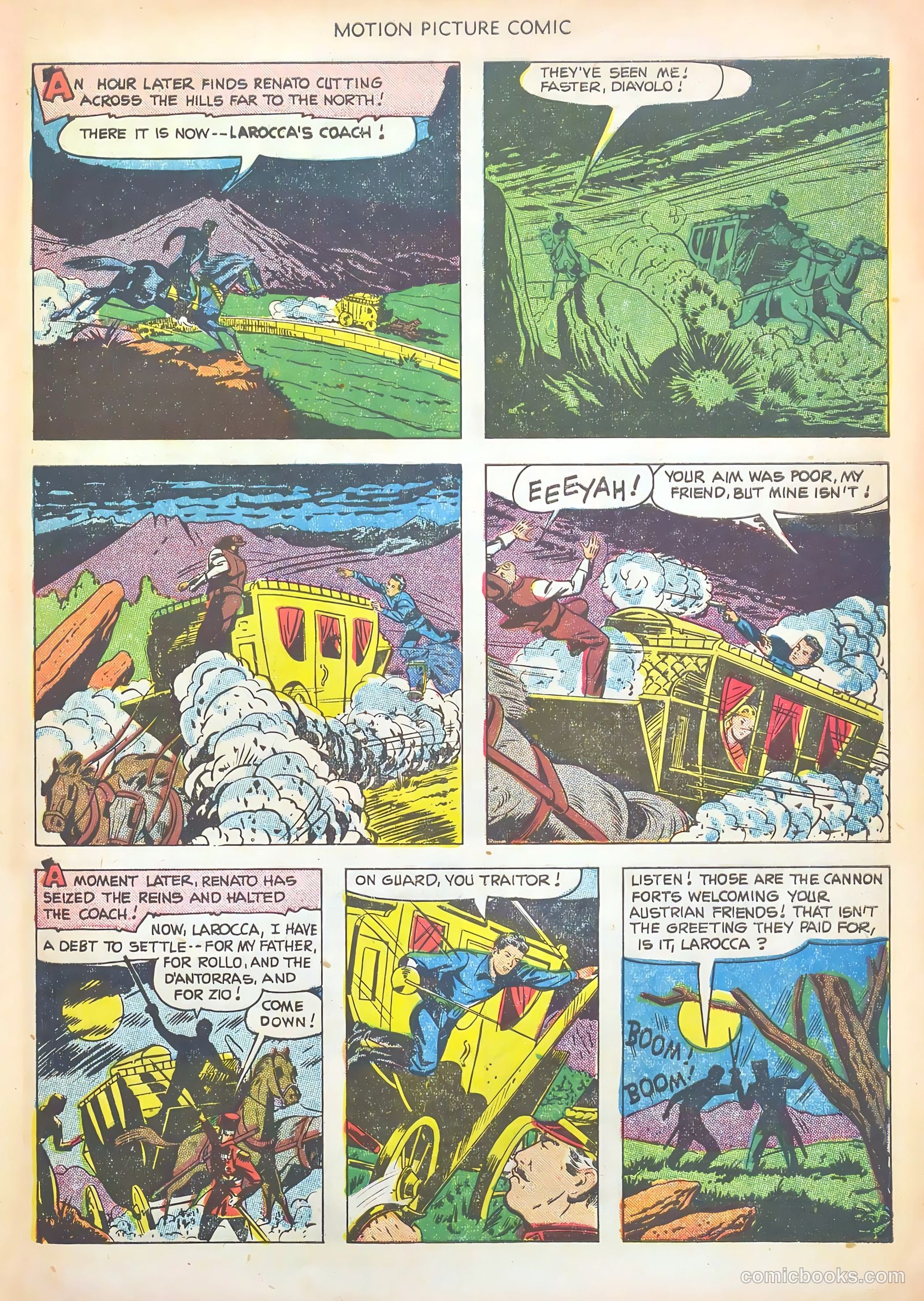 Motion Picture Comics #108 (1952) — page 33 of 36