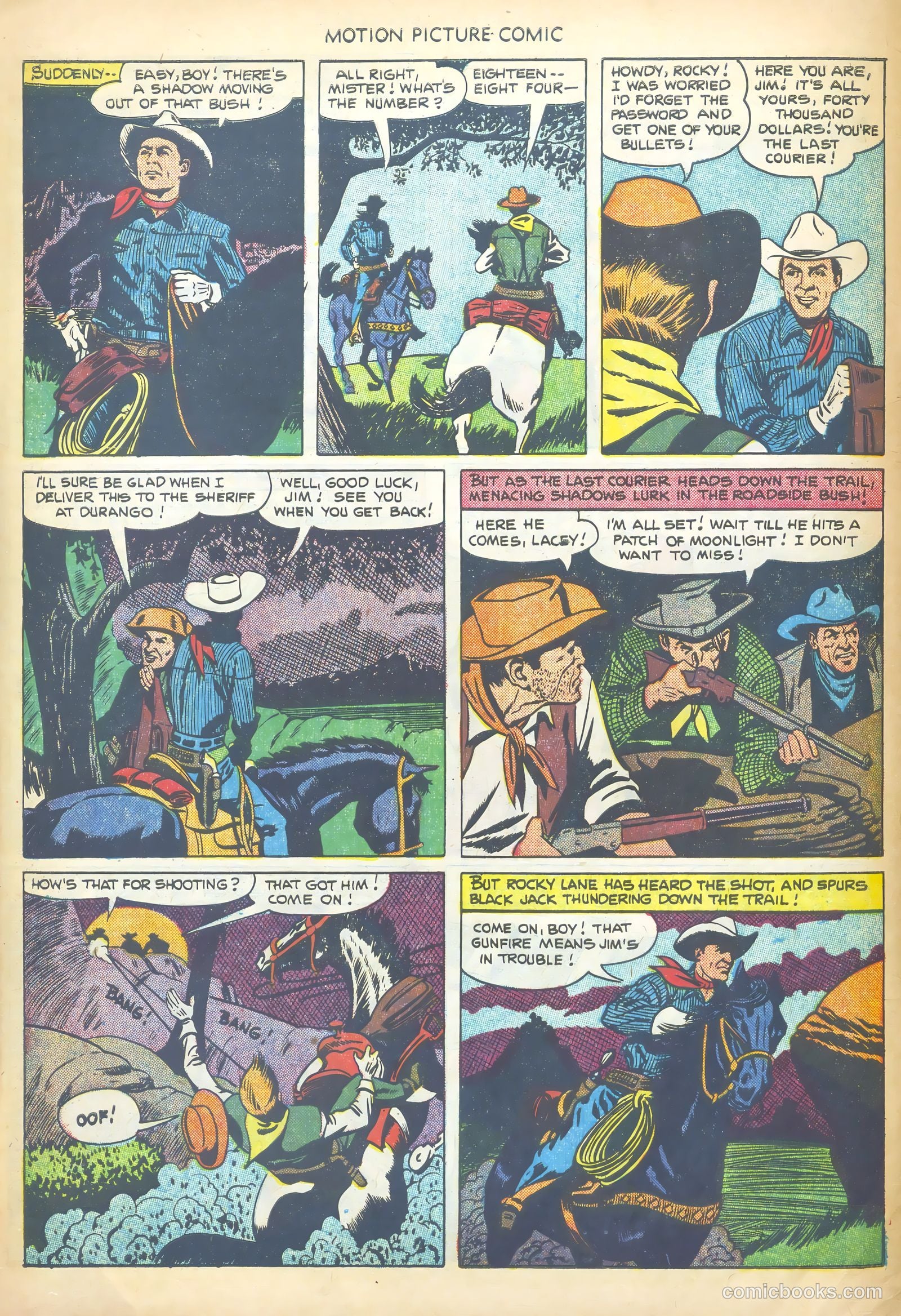 Motion Picture Comics #109 (1952) — page 8 of 36