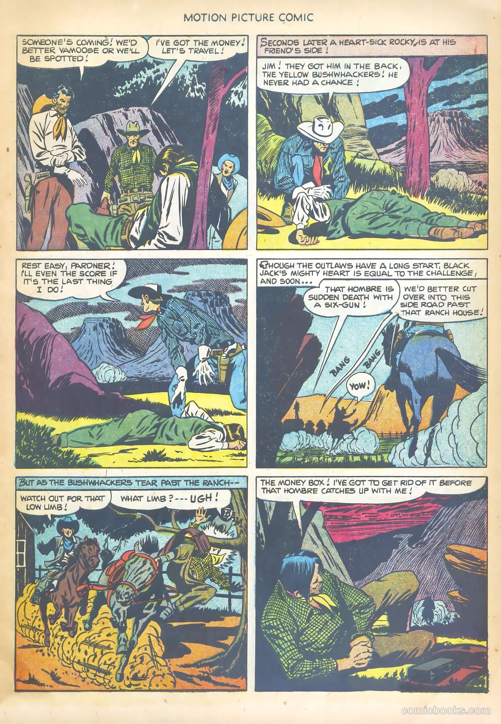 Motion Picture Comics #109 (1952) — page 9 of 36
