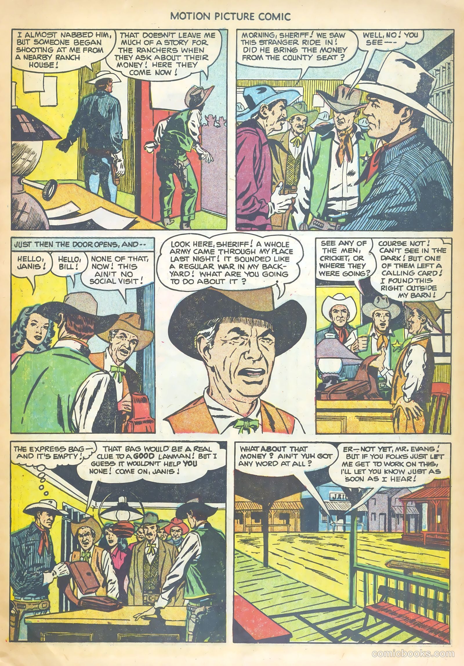 Motion Picture Comics #109 (1952) — page 11 of 36