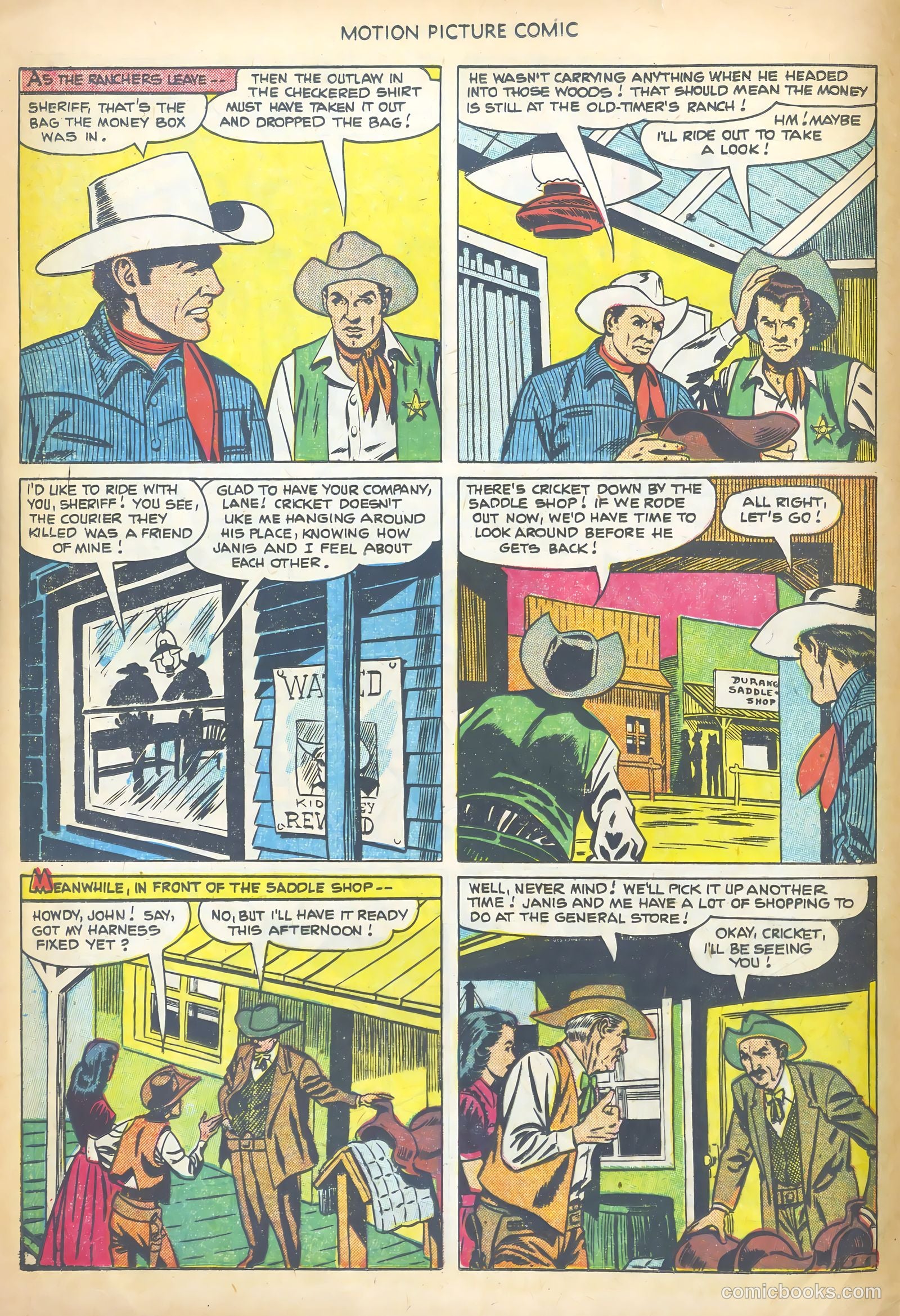 Motion Picture Comics #109 (1952) — page 12 of 36