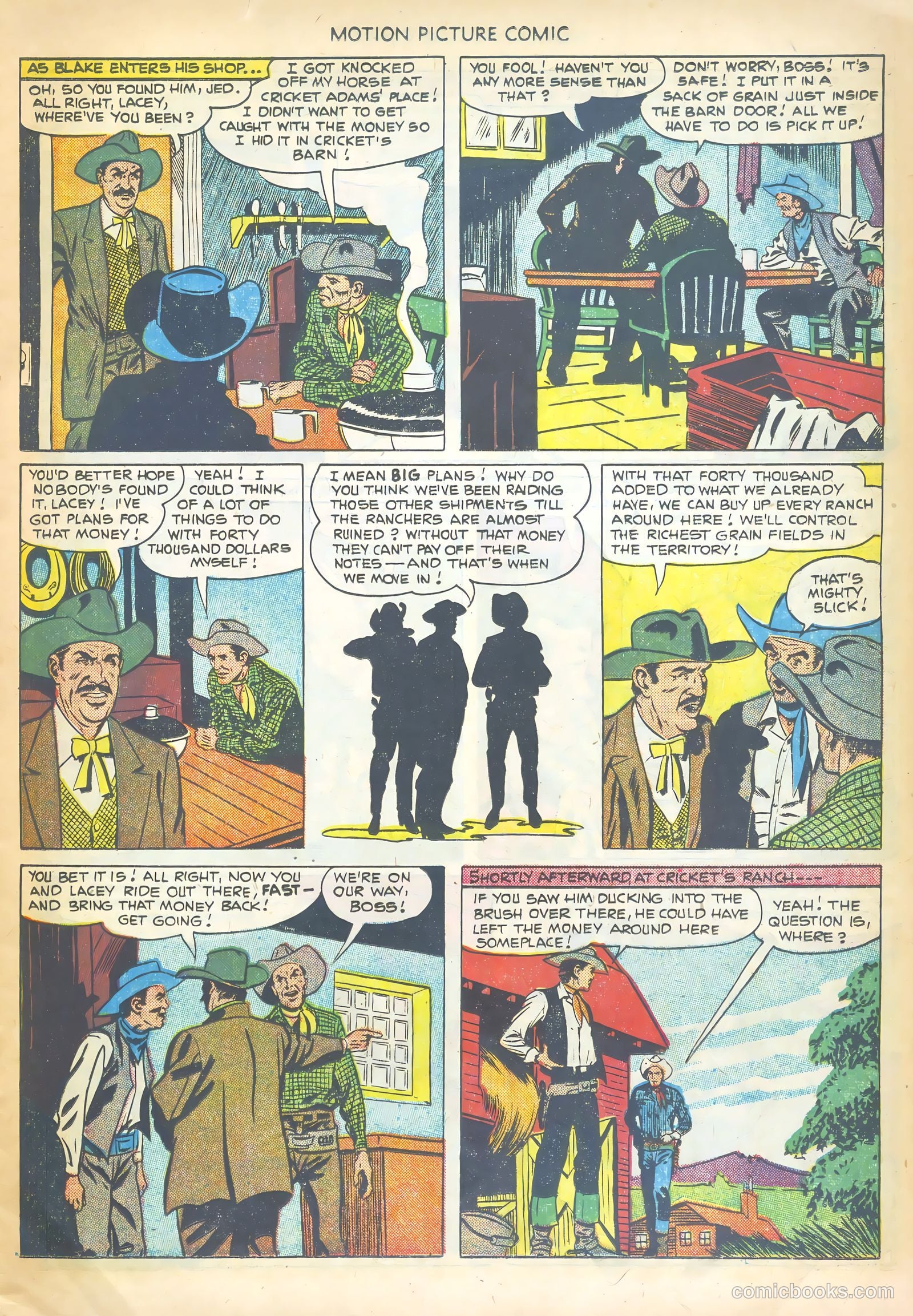 Motion Picture Comics #109 (1952) — page 13 of 36