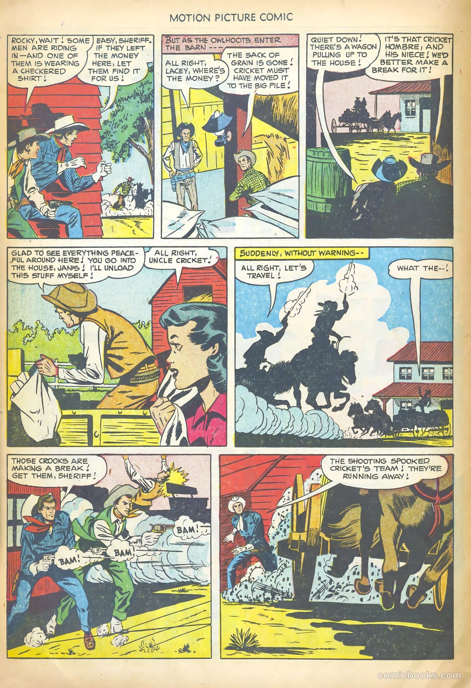 Motion Picture Comics #109 (1952) — page 14 of 36