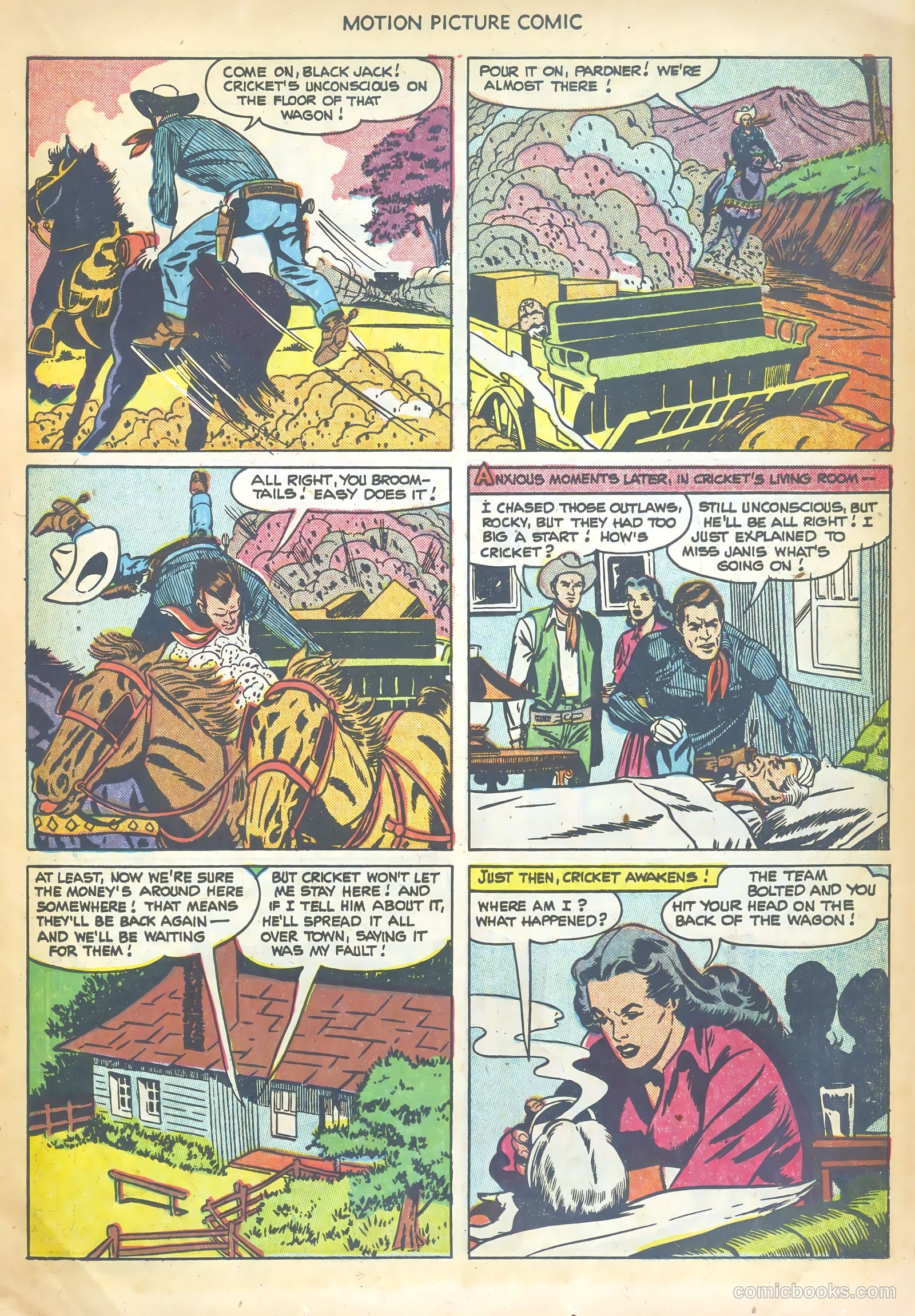 Motion Picture Comics #109 (1952) — page 15 of 36