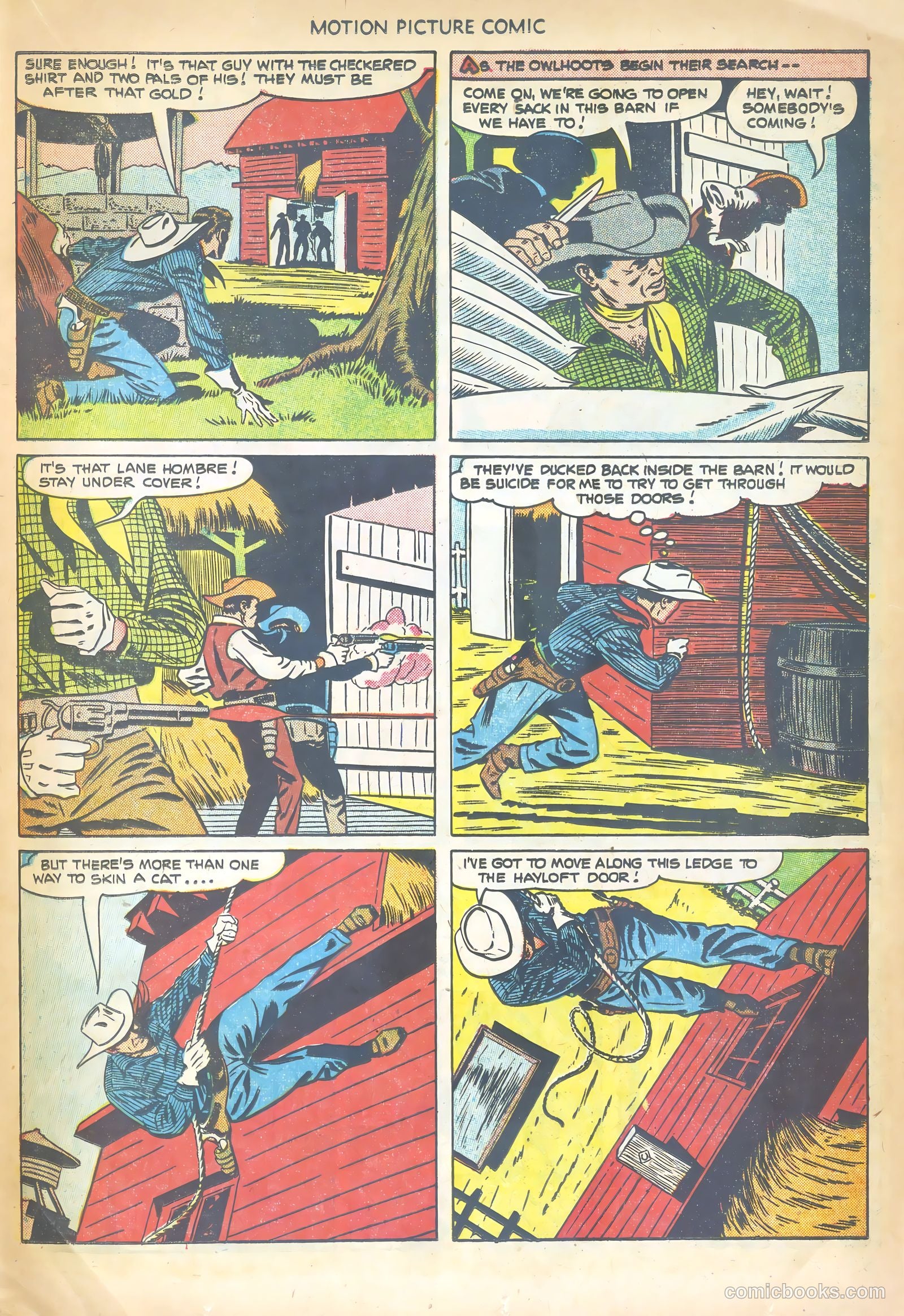 Motion Picture Comics #109 (1952) — page 21 of 36