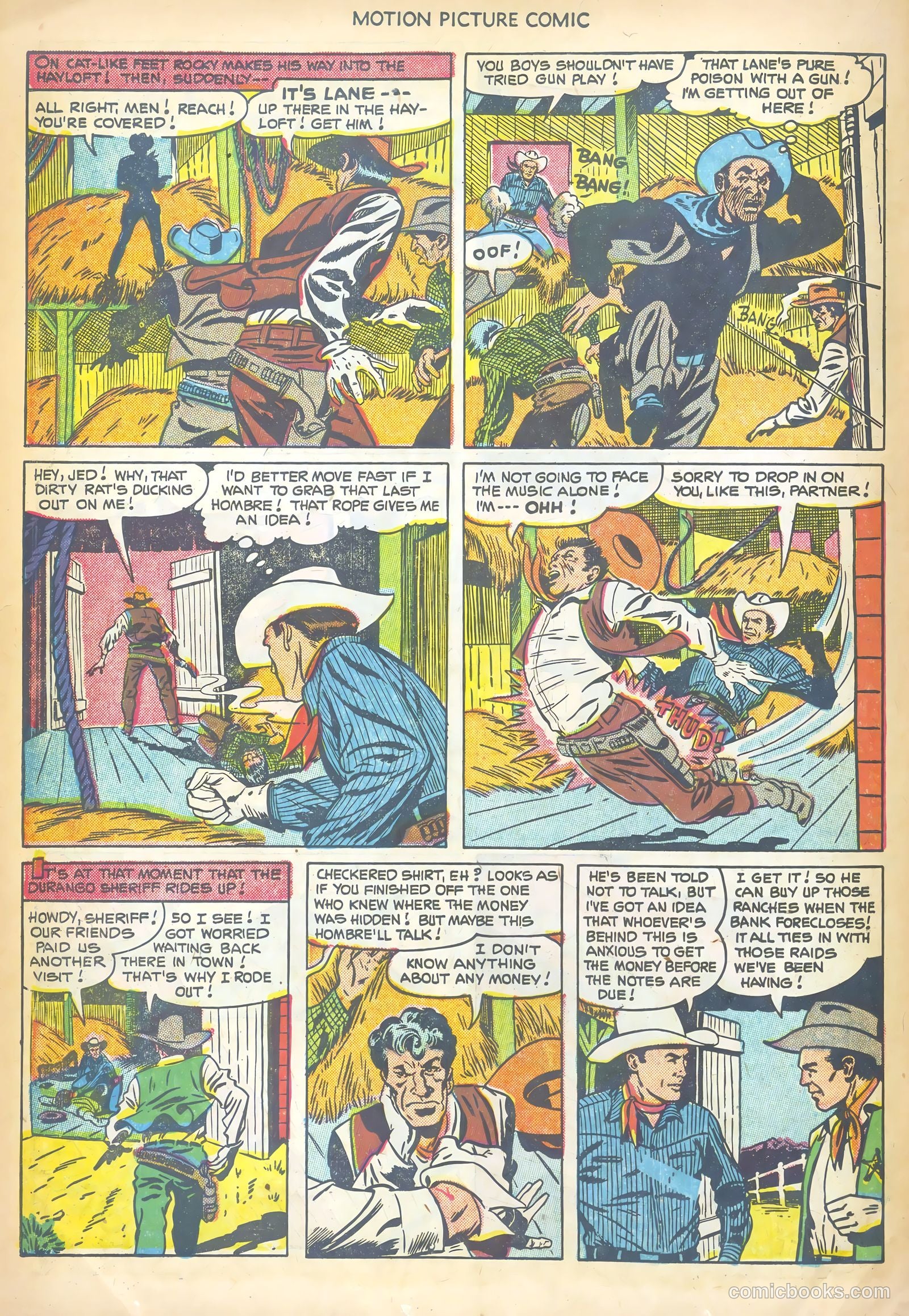 Motion Picture Comics #109 (1952) — page 22 of 36