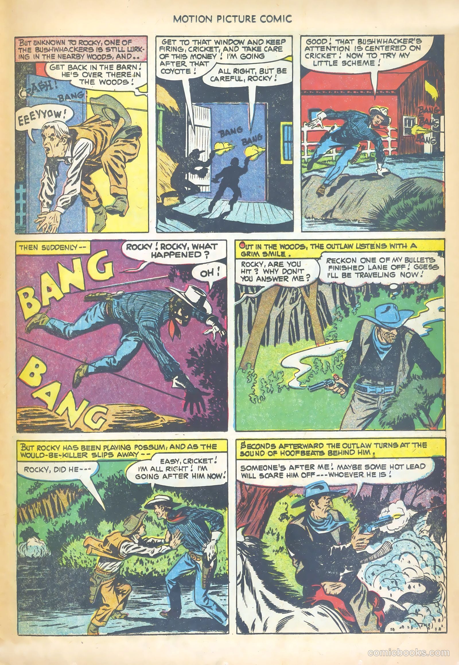 Motion Picture Comics #109 (1952) — page 25 of 36