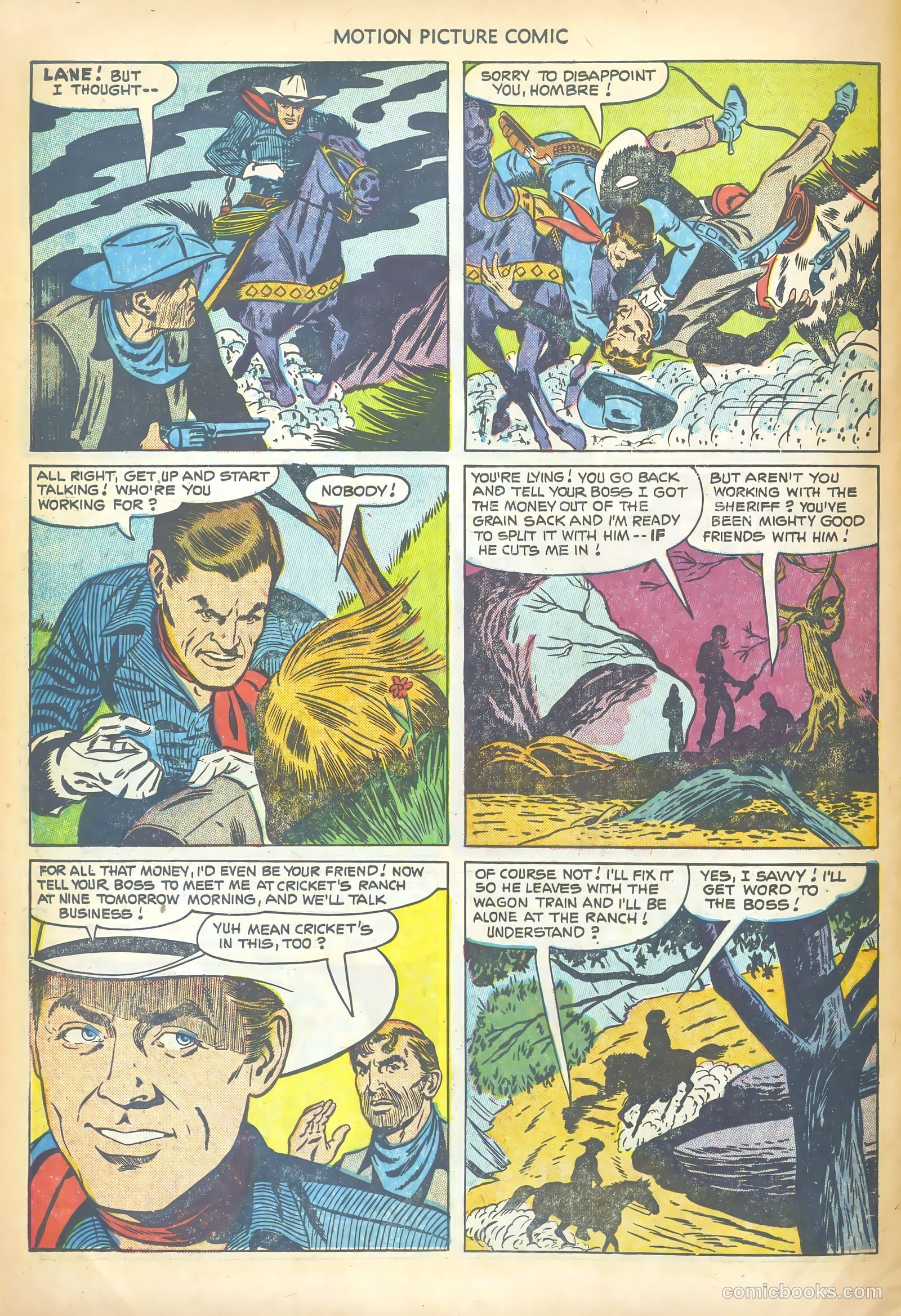 Motion Picture Comics #109 (1952) — page 26 of 36