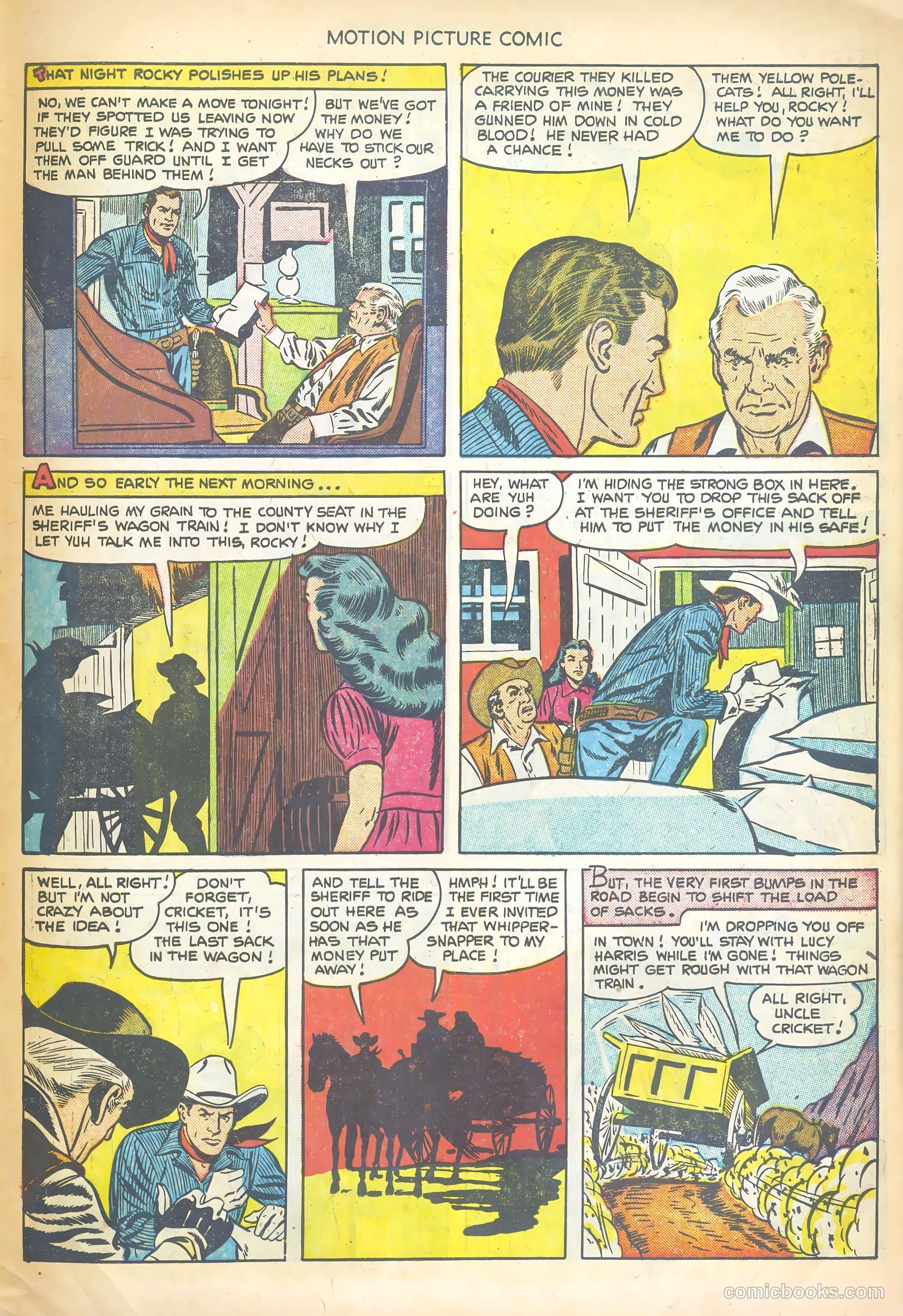 Motion Picture Comics #109 (1952) — page 27 of 36