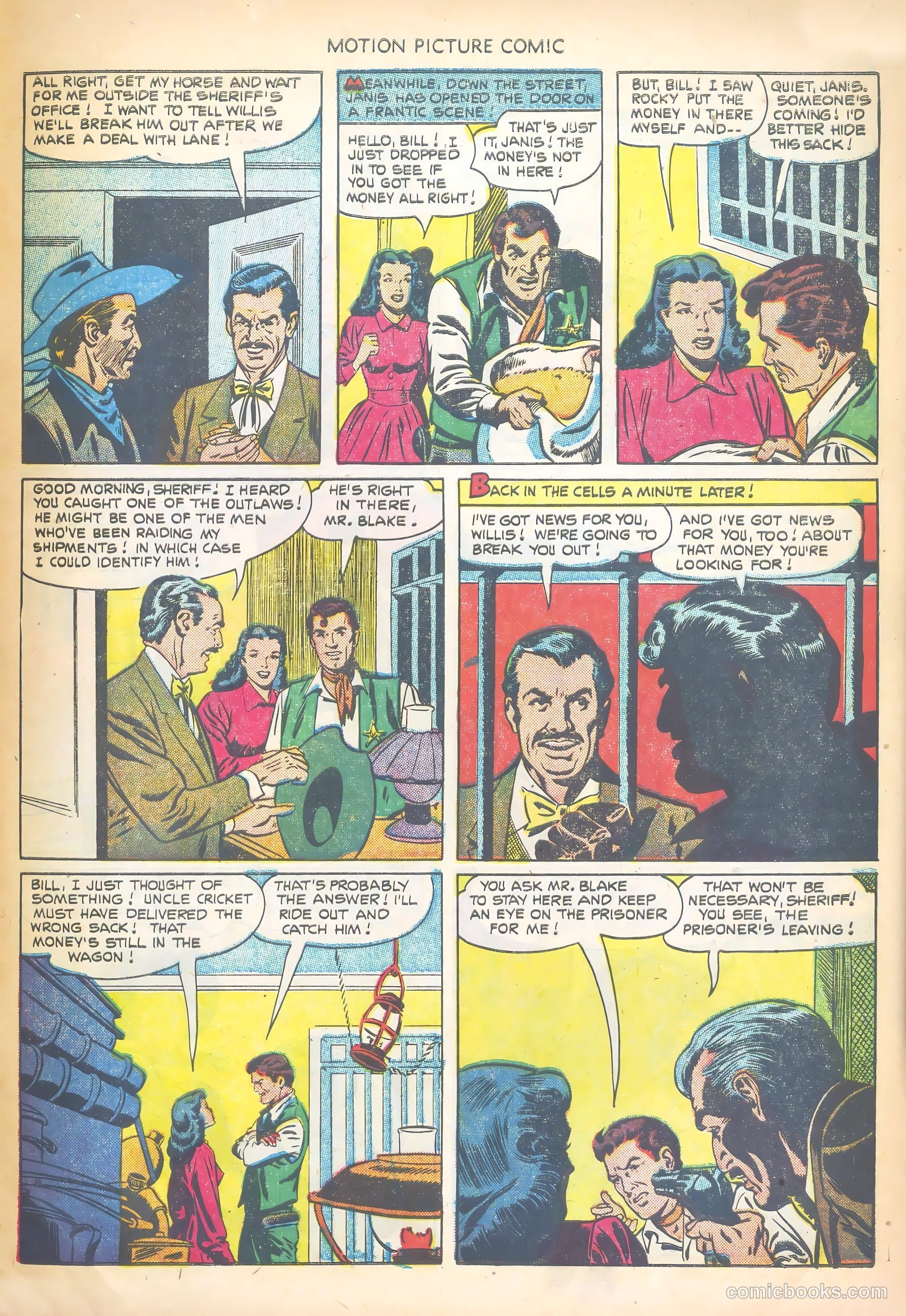 Motion Picture Comics #109 (1952) — page 29 of 36
