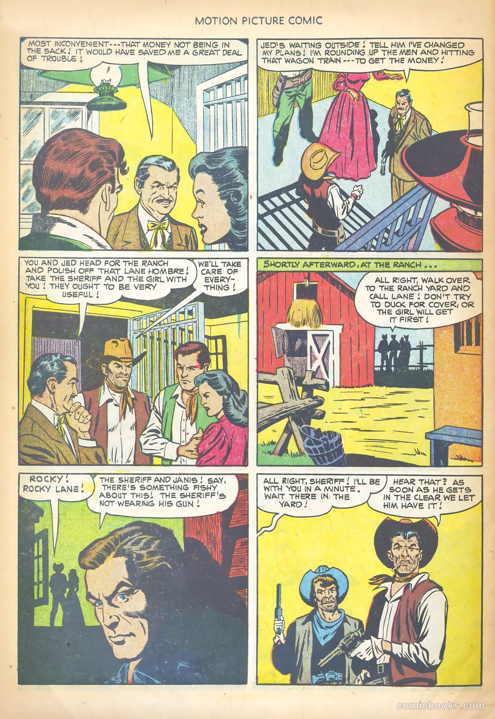 Motion Picture Comics #109 (1952) — page 30 of 36
