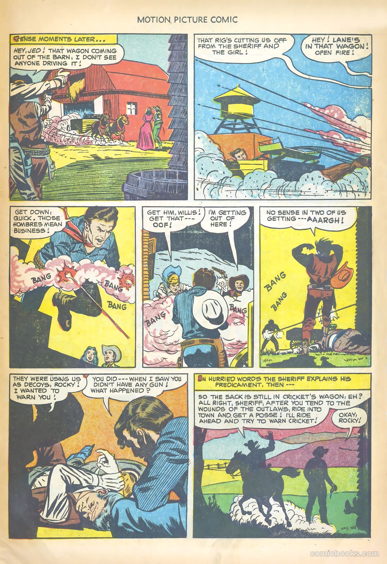 Motion Picture Comics #109 (1952) — page 31 of 36