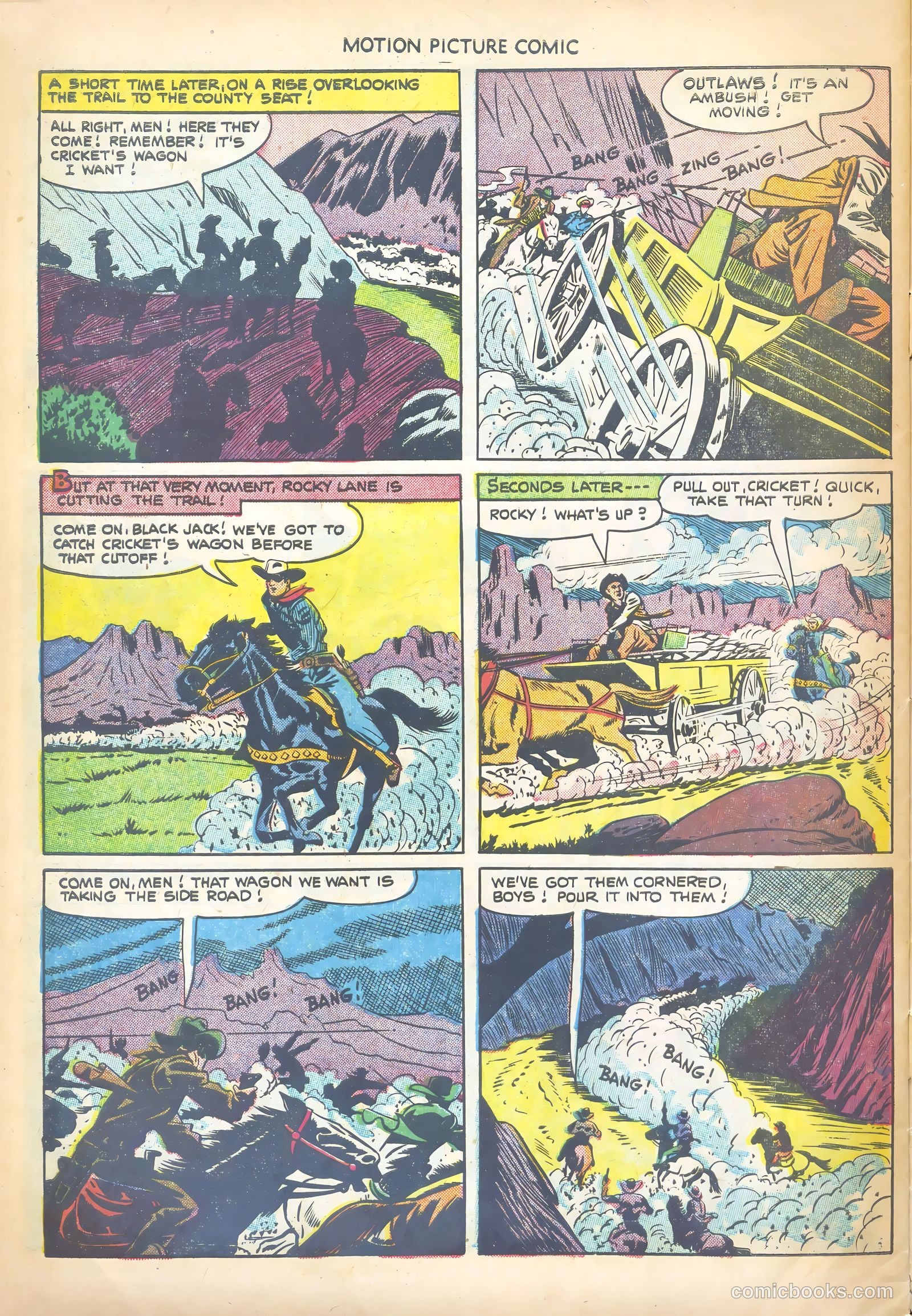 Motion Picture Comics #109 (1952) — page 32 of 36