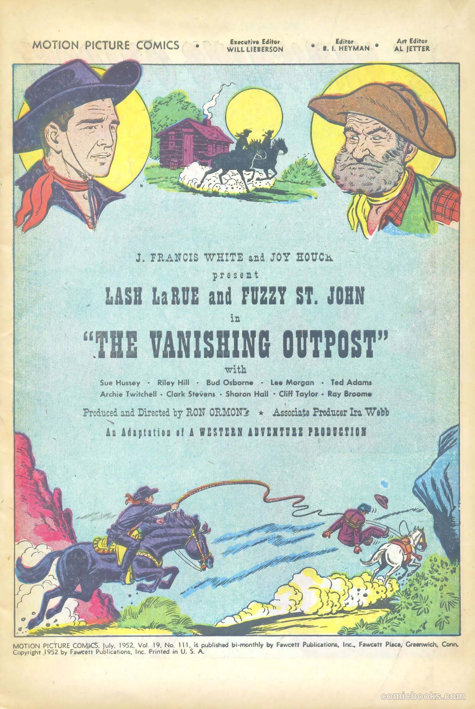 Motion Picture Comics #111 (1952) — page 3 of 36