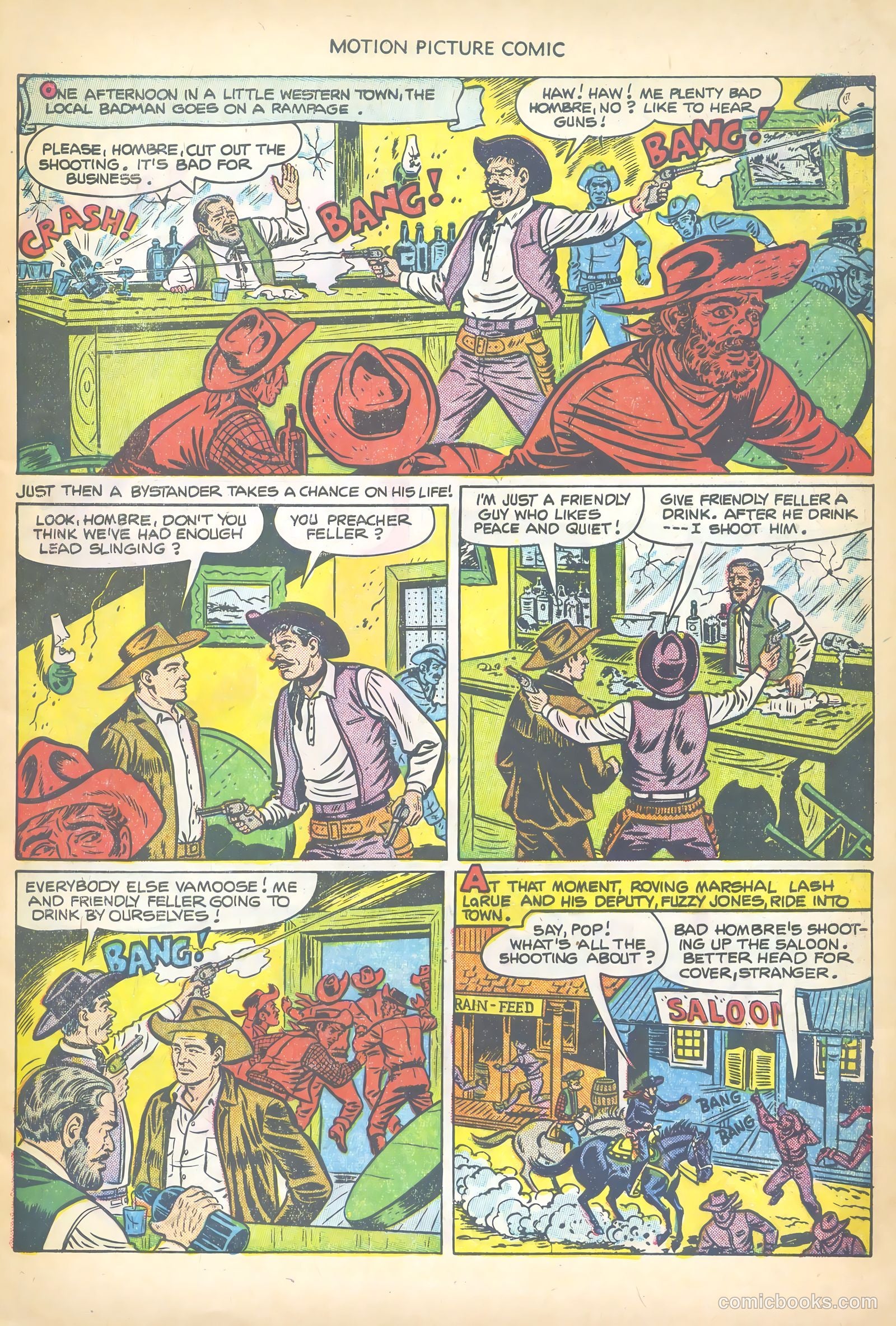 Motion Picture Comics #111 (1952) — page 5 of 36