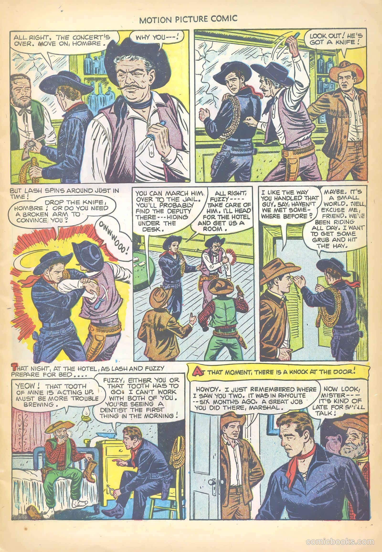 Motion Picture Comics #111 (1952) — page 7 of 36