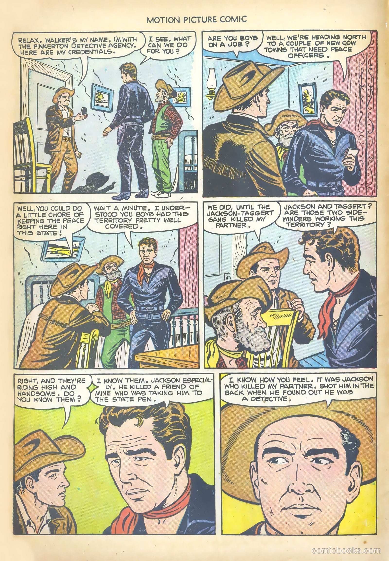 Motion Picture Comics #111 (1952) — page 8 of 36