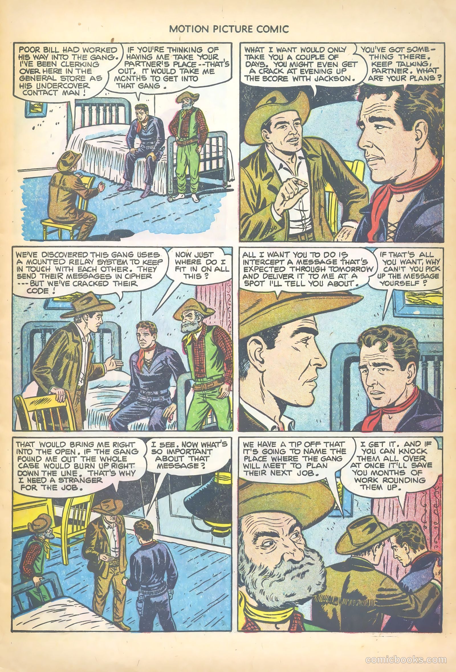 Motion Picture Comics #111 (1952) — page 9 of 36