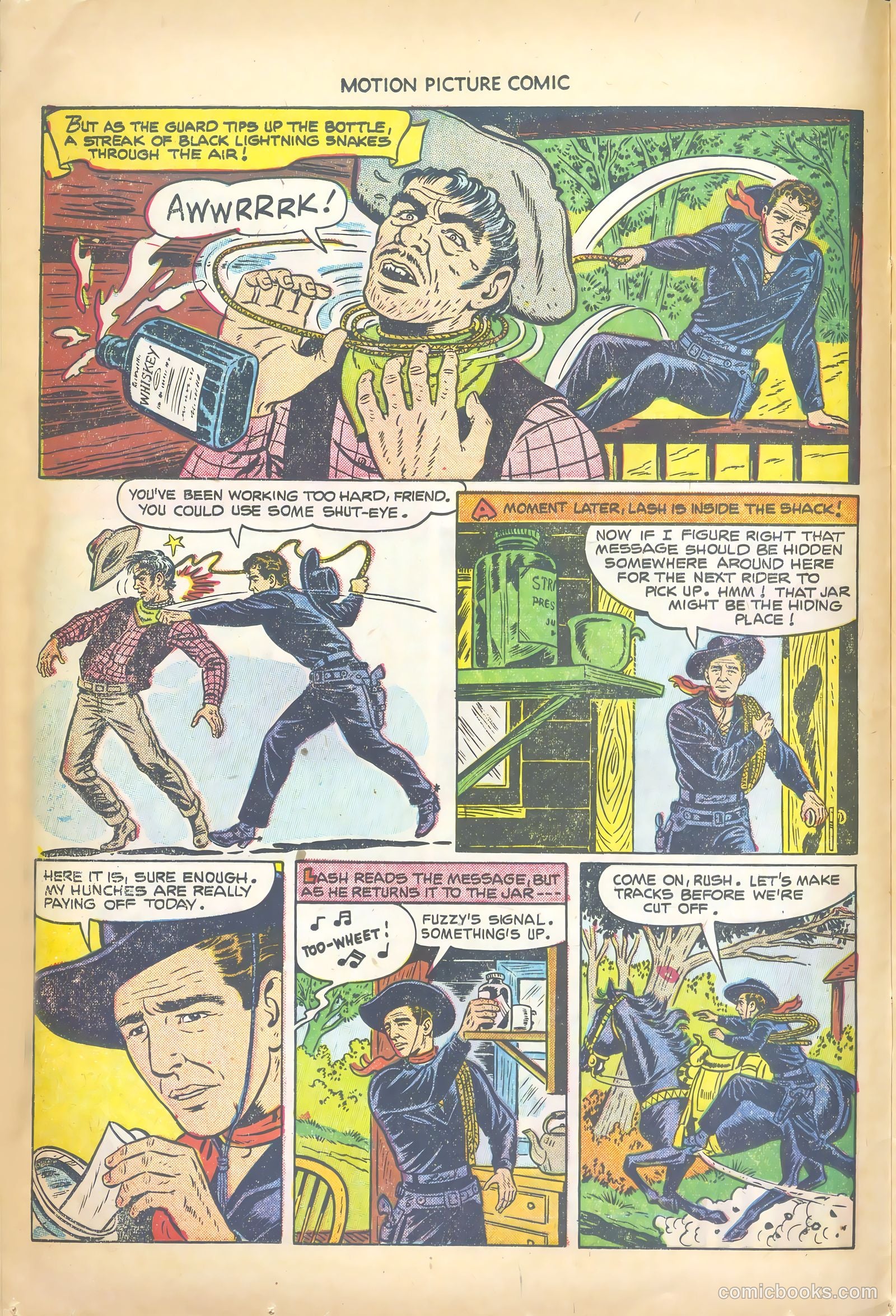 Motion Picture Comics #111 (1952) — page 12 of 36