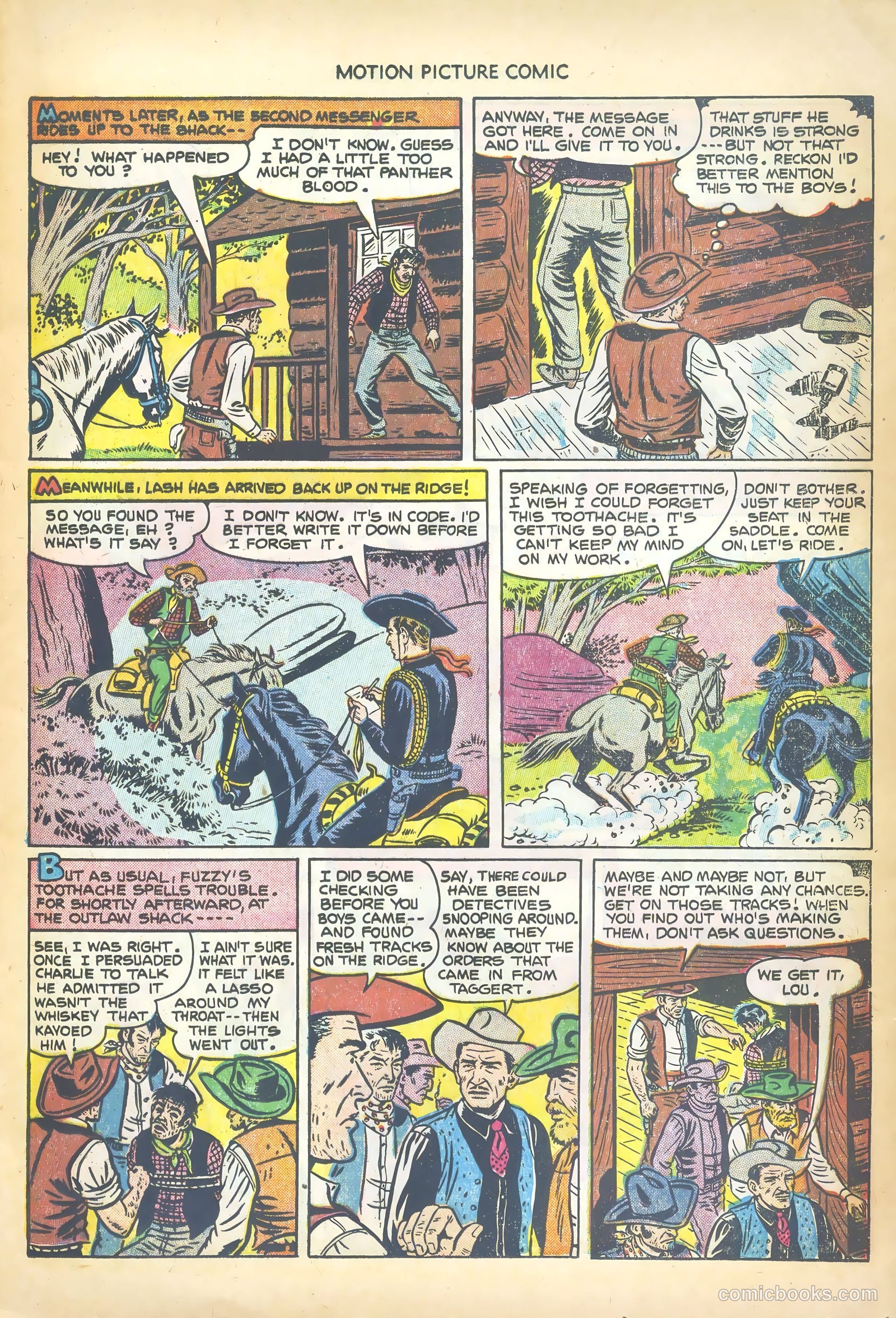 Motion Picture Comics #111 (1952) — page 13 of 36
