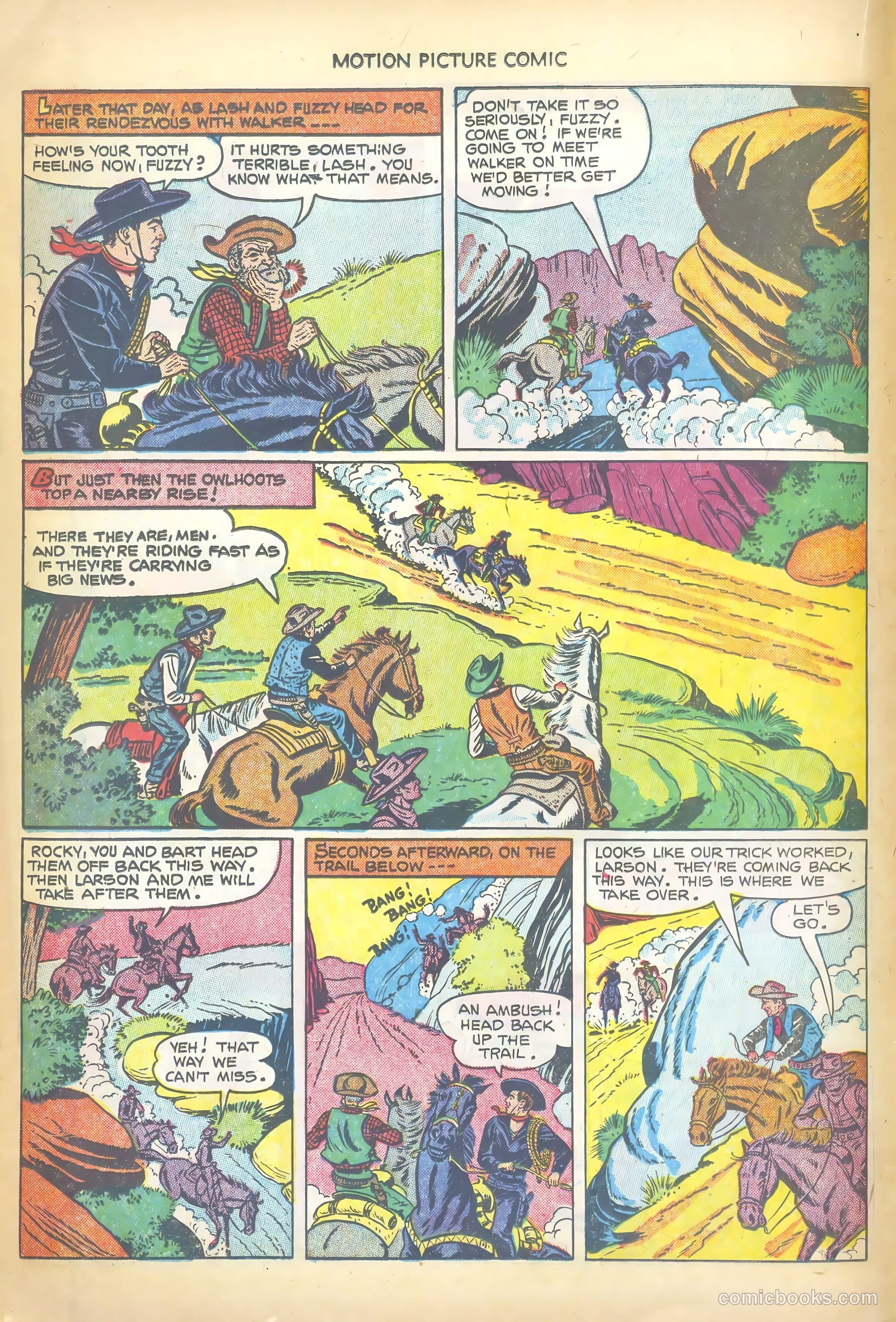 Motion Picture Comics #111 (1952) — page 14 of 36