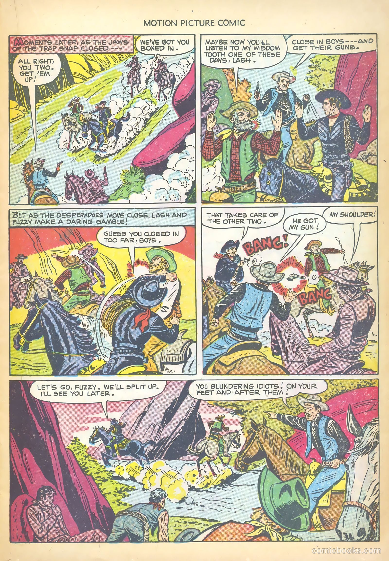 Motion Picture Comics #111 (1952) — page 15 of 36