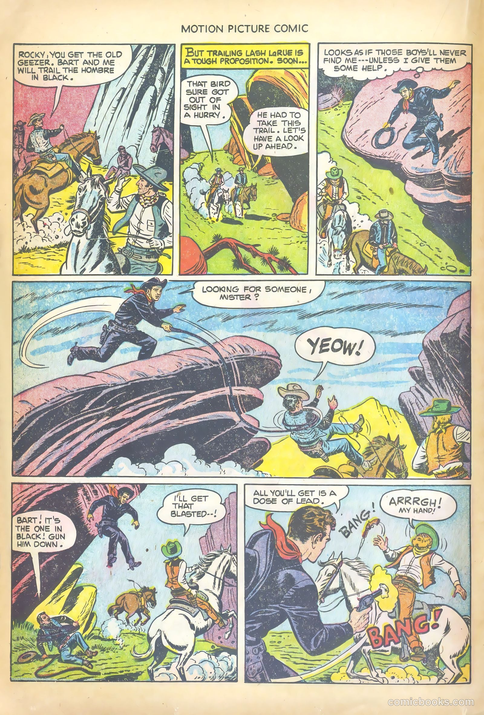 Motion Picture Comics #111 (1952) — page 16 of 36