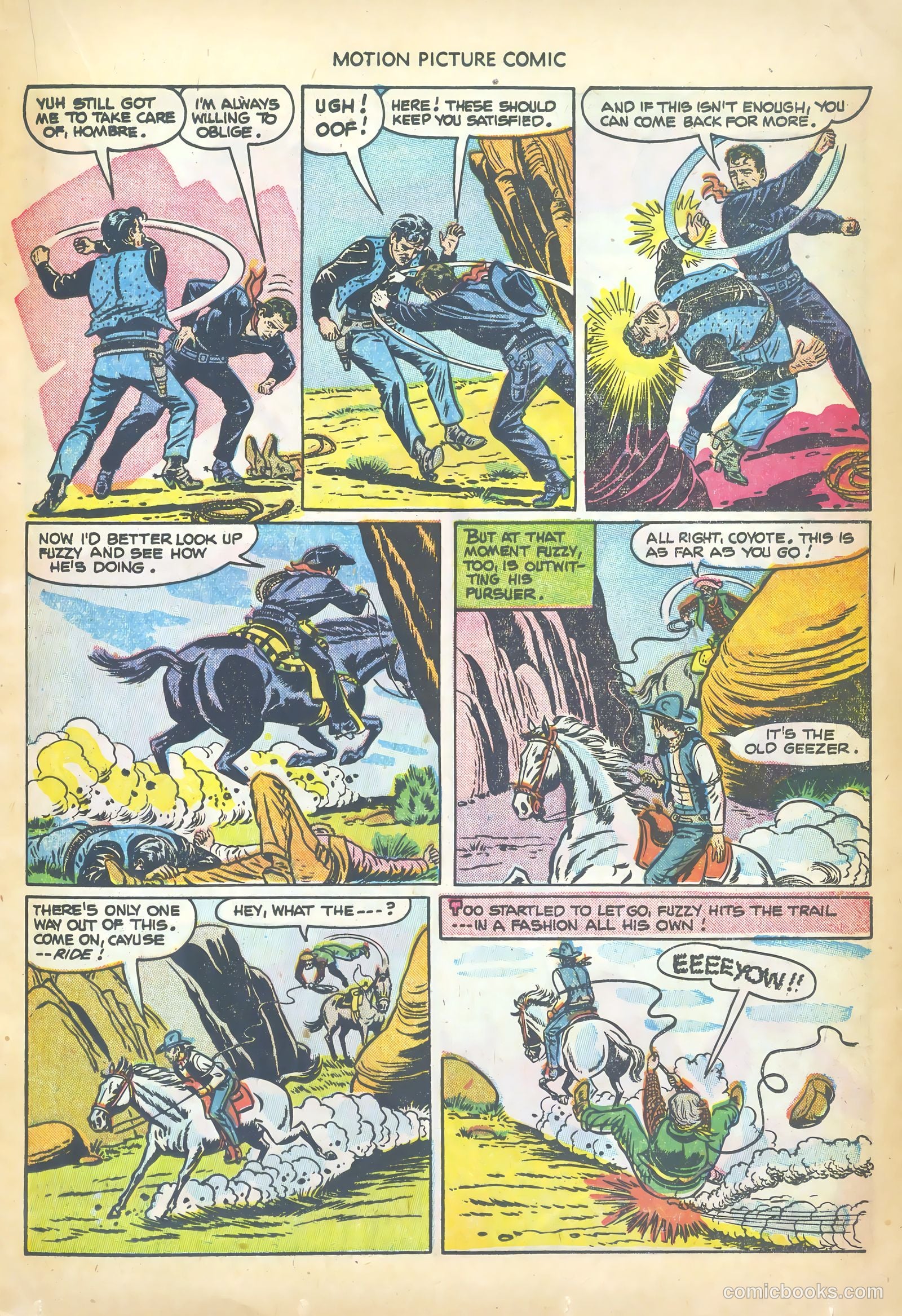 Motion Picture Comics #111 (1952) — page 17 of 36