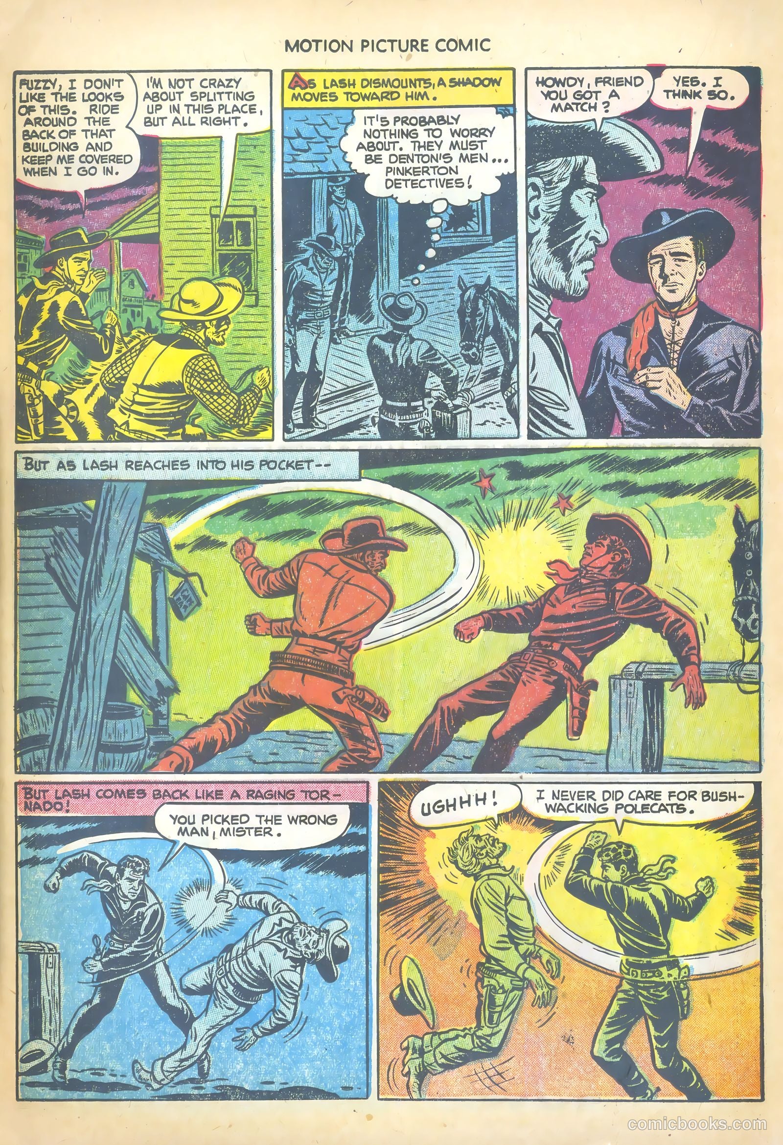 Motion Picture Comics #111 (1952) — page 20 of 36