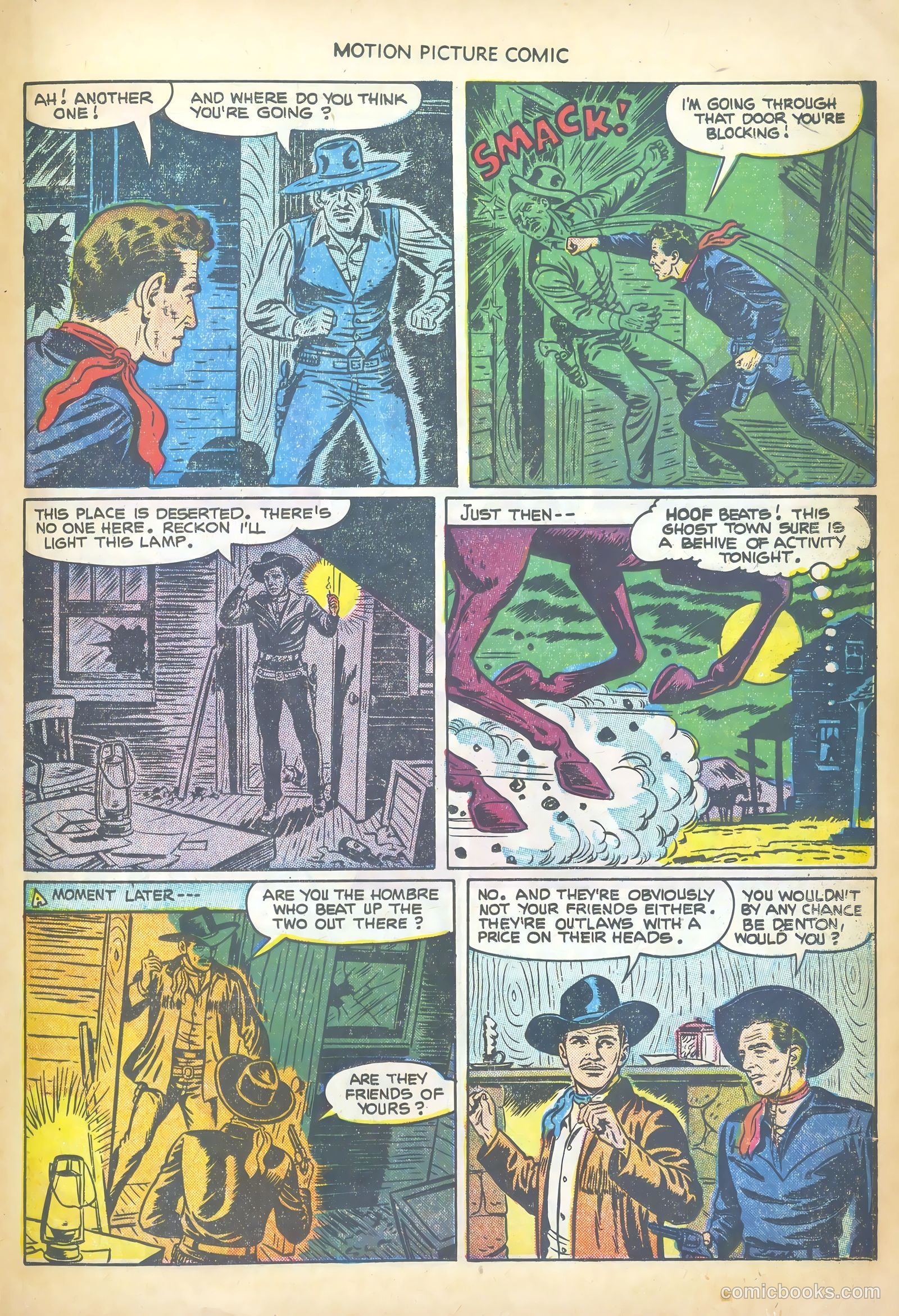 Motion Picture Comics #111 (1952) — page 21 of 36