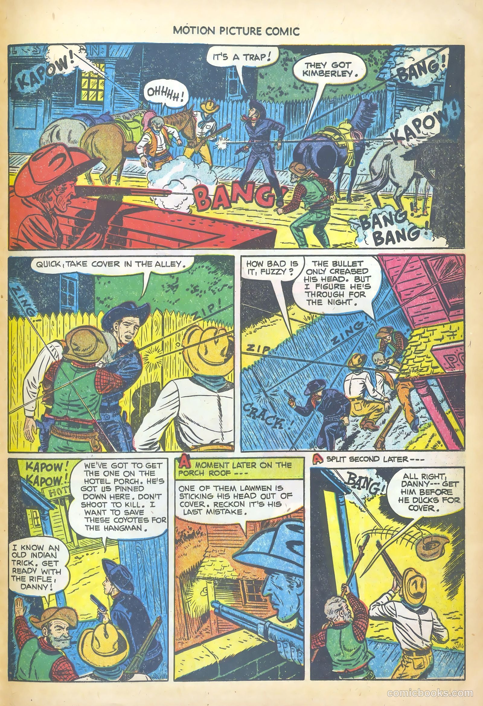 Motion Picture Comics #111 (1952) — page 25 of 36