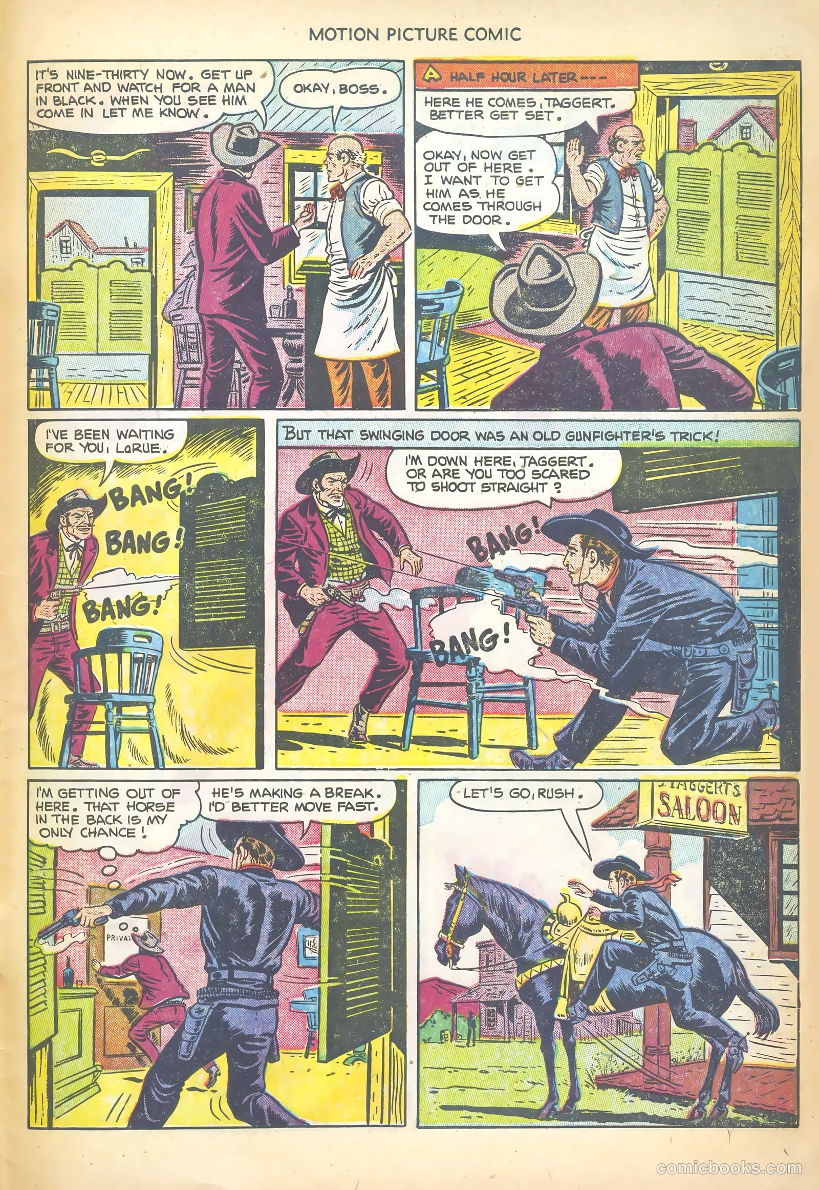 Motion Picture Comics #111 (1952) — page 31 of 36