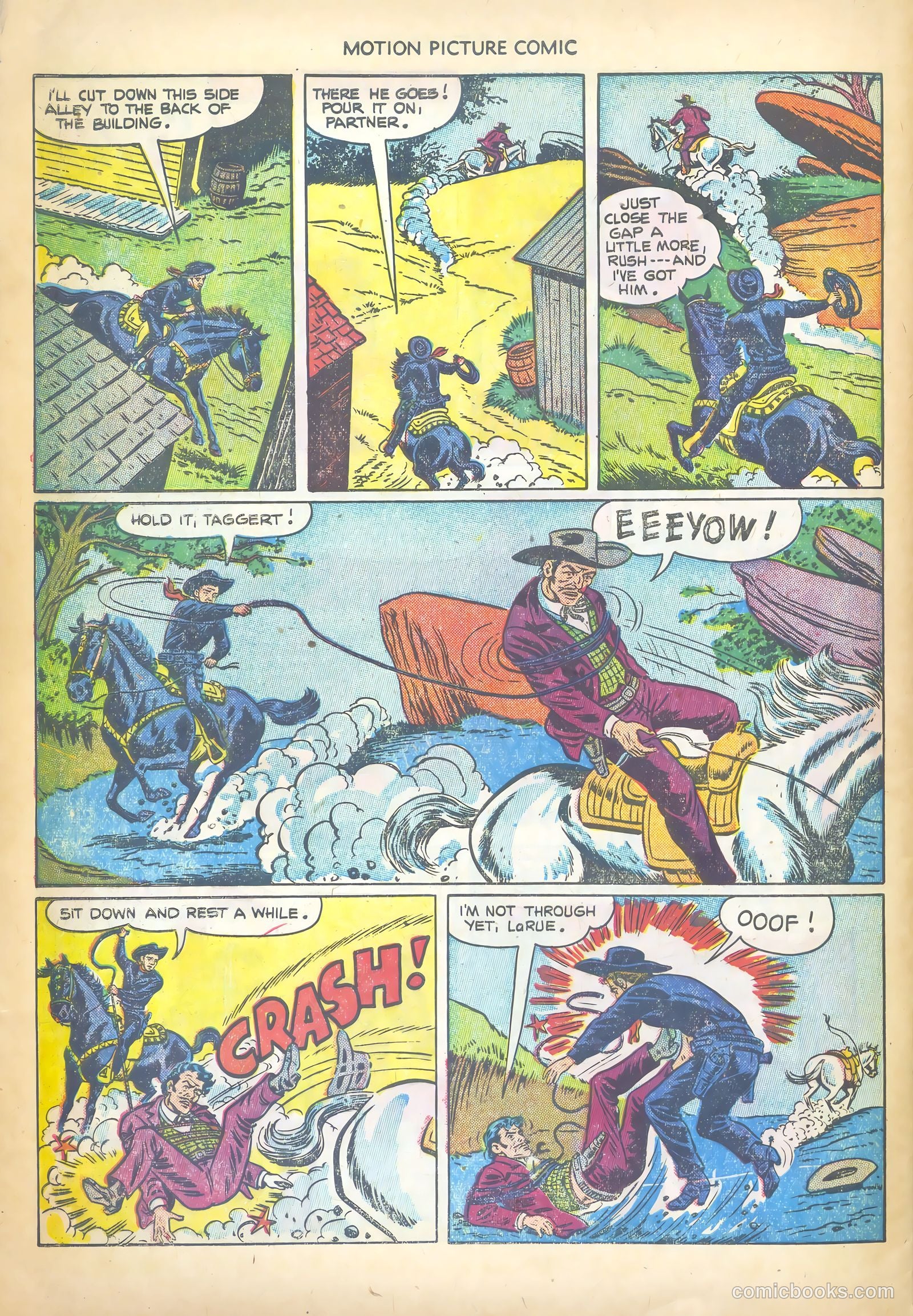 Motion Picture Comics #111 (1952) — page 32 of 36