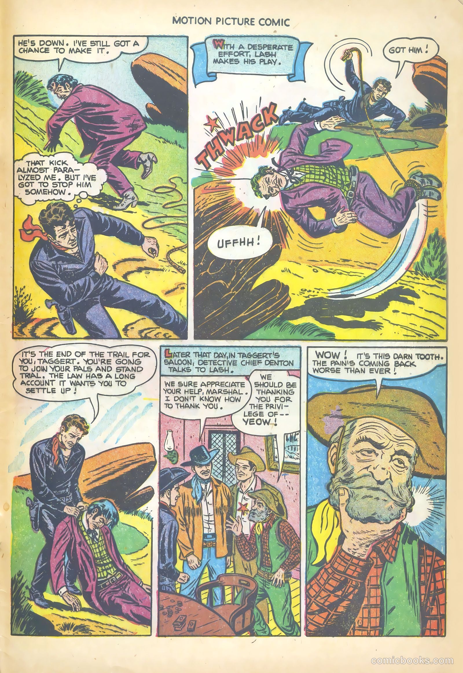 Motion Picture Comics #111 (1952) — page 33 of 36