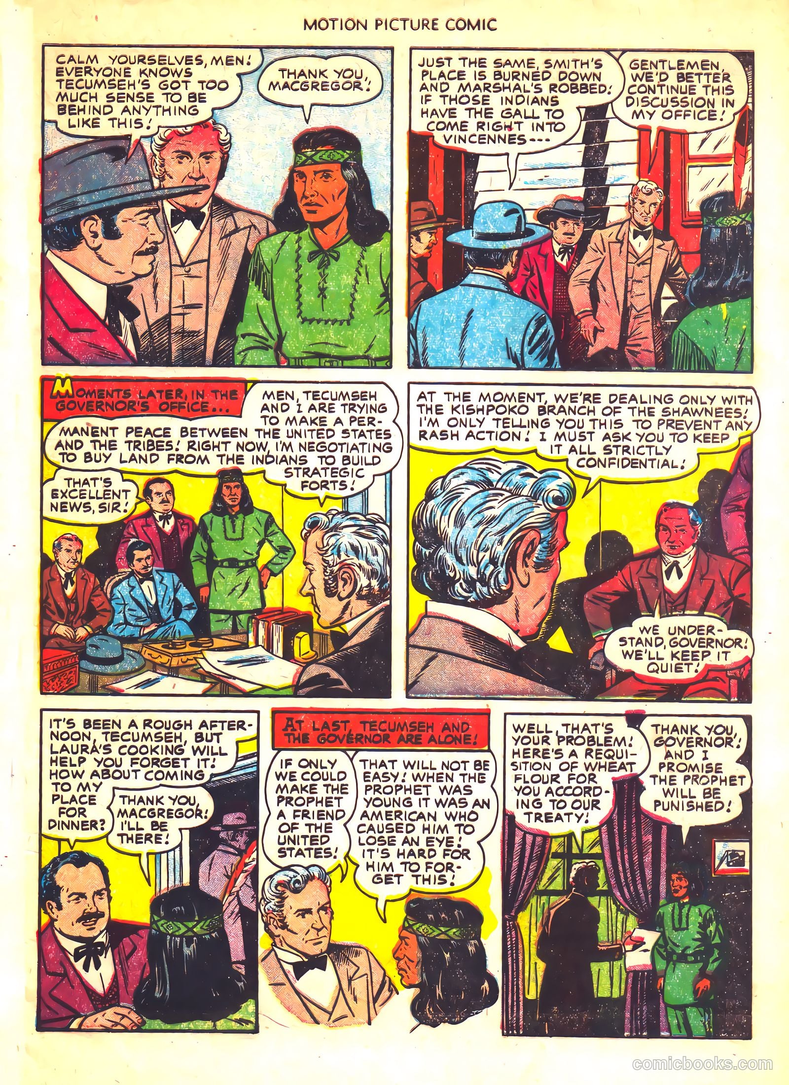 Motion Picture Comics #112 (1952) — page 9 of 36