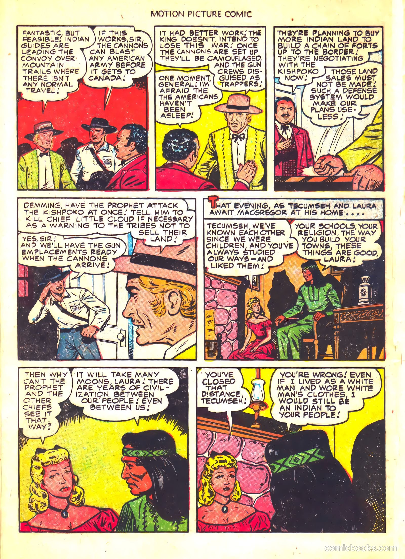 Motion Picture Comics #112 (1952) — page 12 of 36