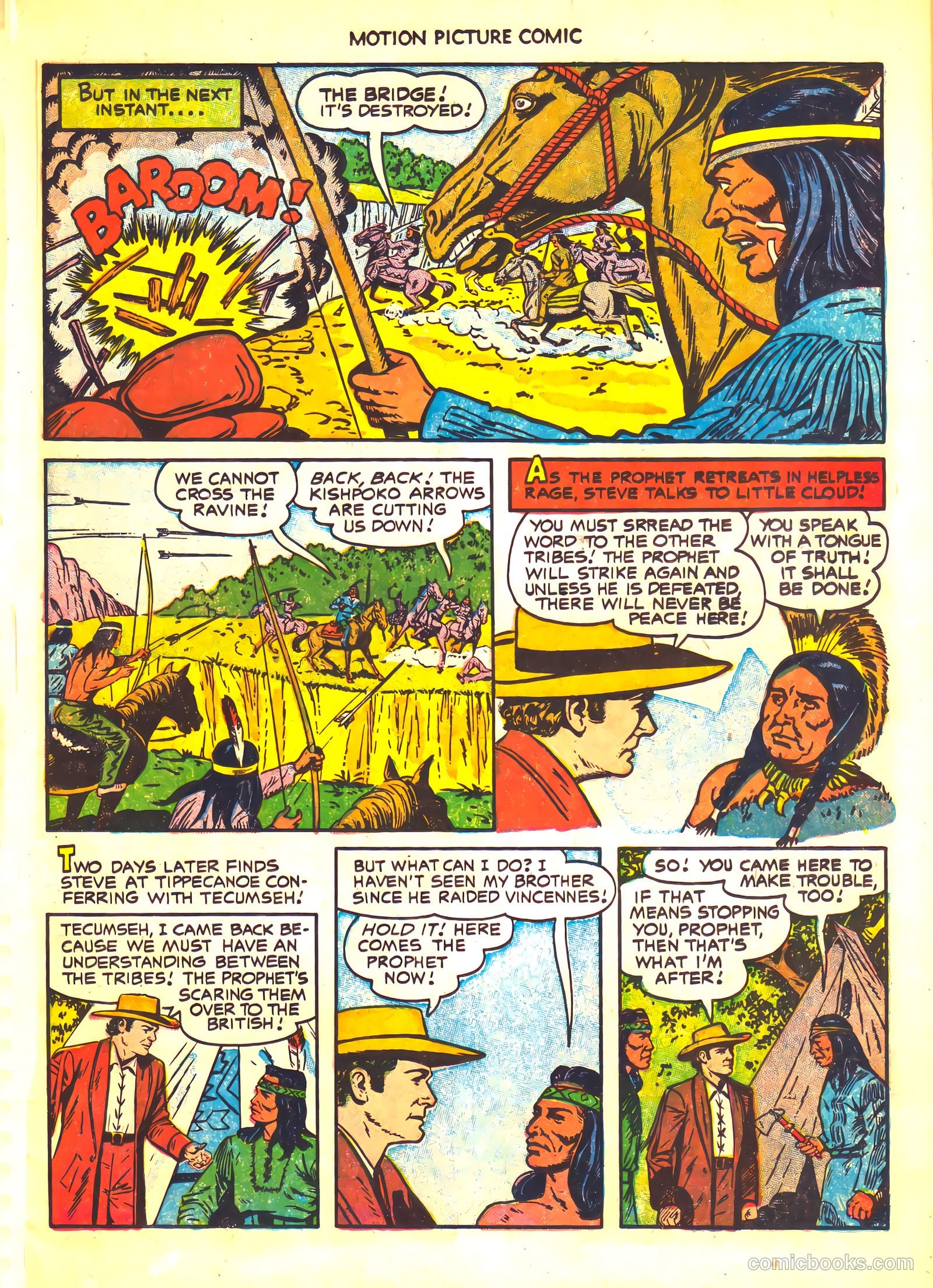 Motion Picture Comics #112 (1952) — page 15 of 36