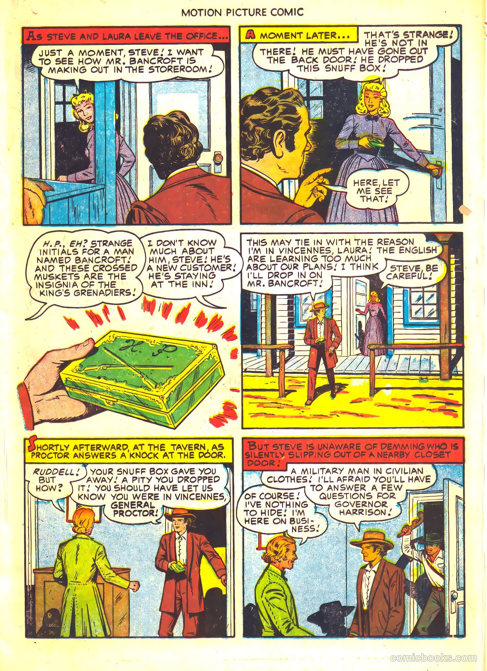 Motion Picture Comics #112 (1952) — page 19 of 36