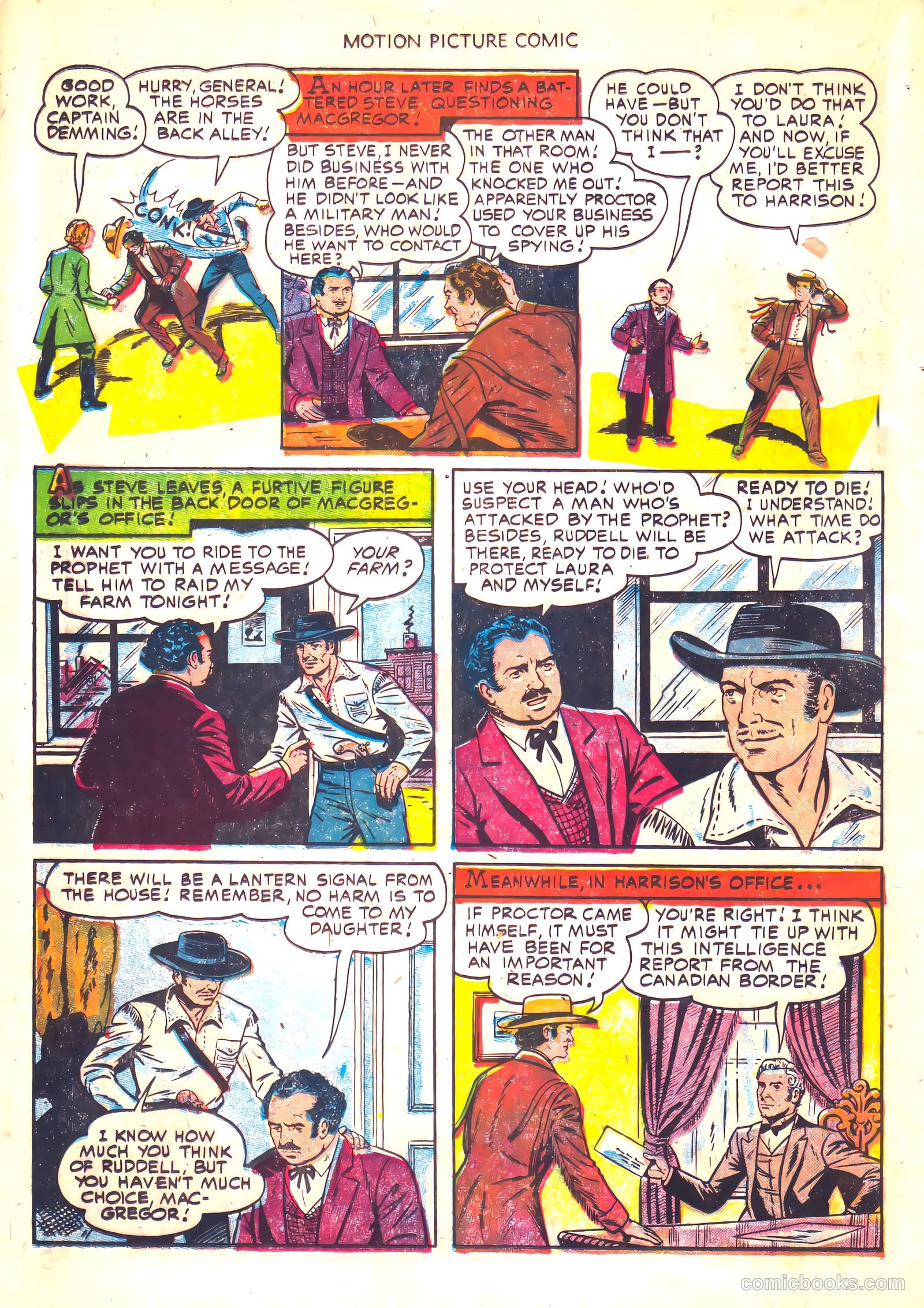 Motion Picture Comics #112 (1952) — page 20 of 36