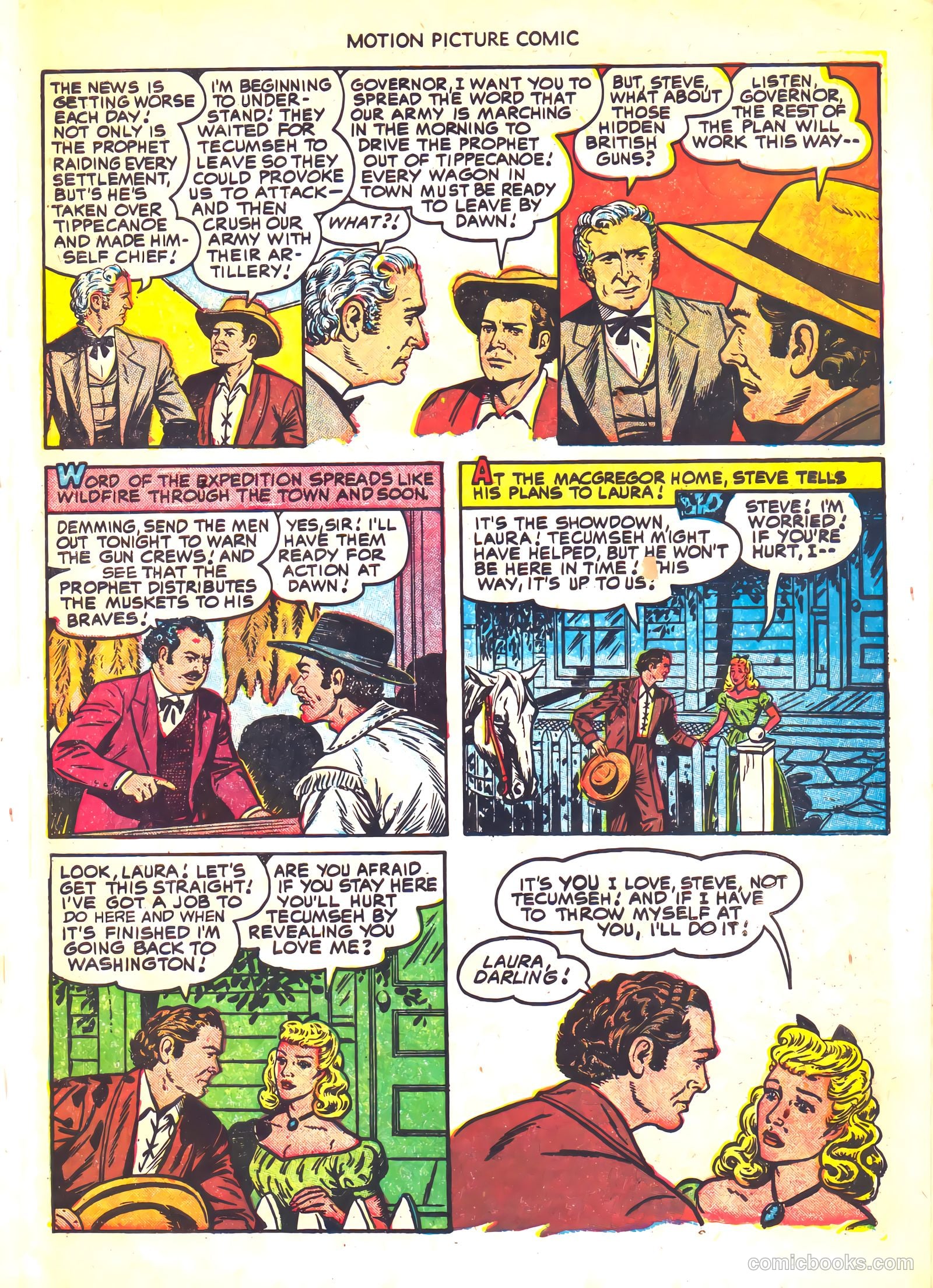 Motion Picture Comics #112 (1952) — page 27 of 36